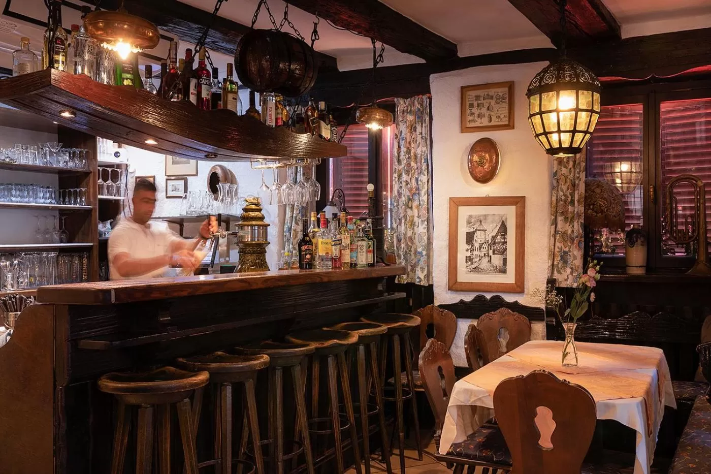 Lounge or bar in Hotel & Restaurant Sichelschmiede