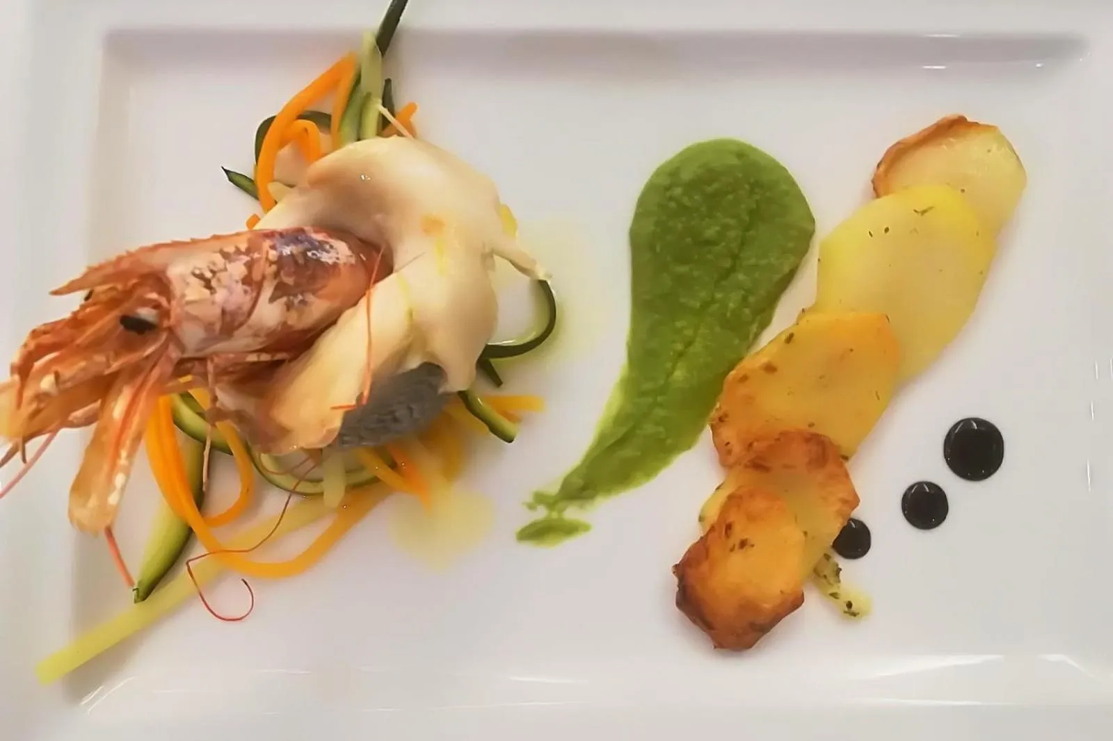 Food close-up in Hotel Fontana Olente