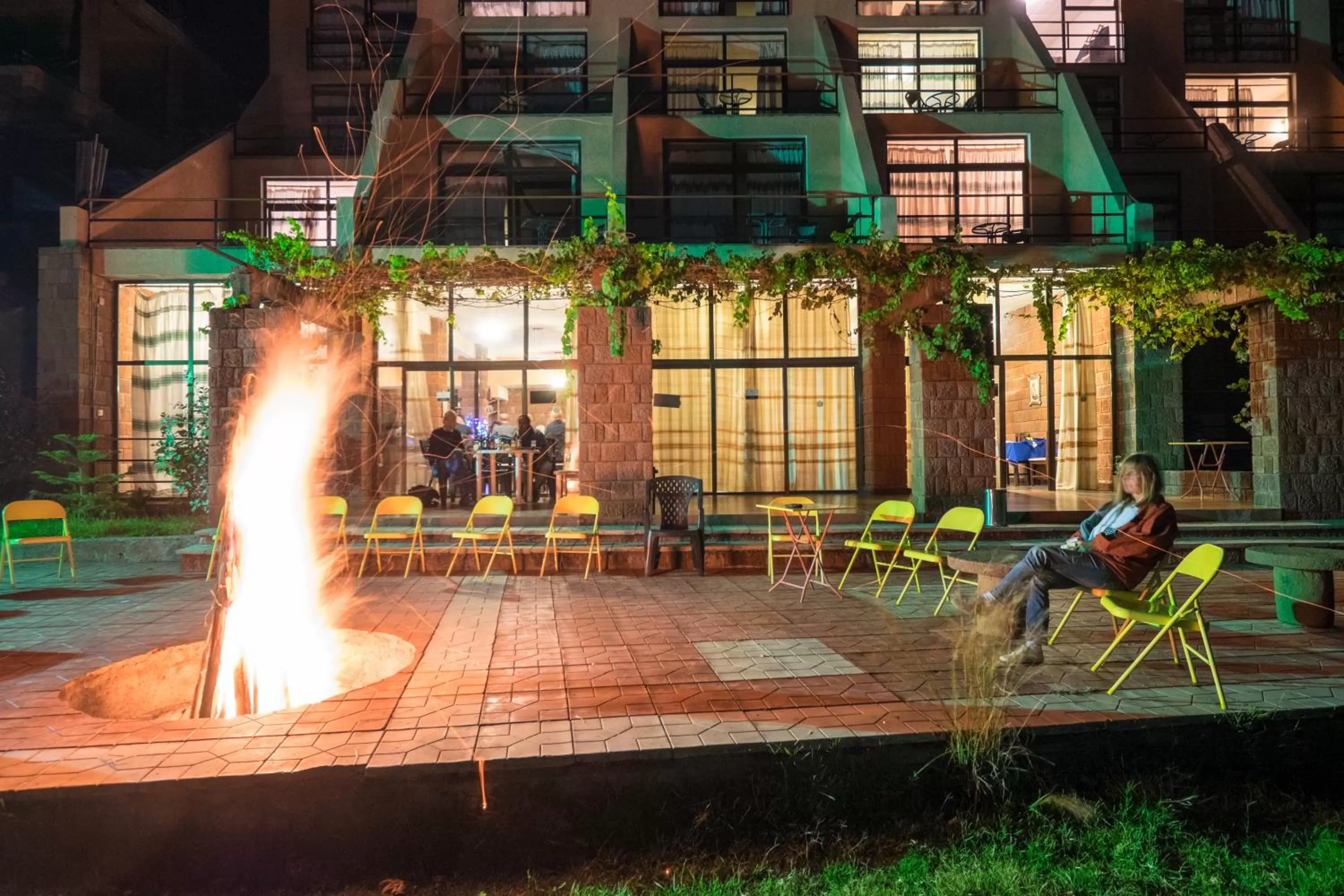 BBQ facilities in Panoramic View Hotel