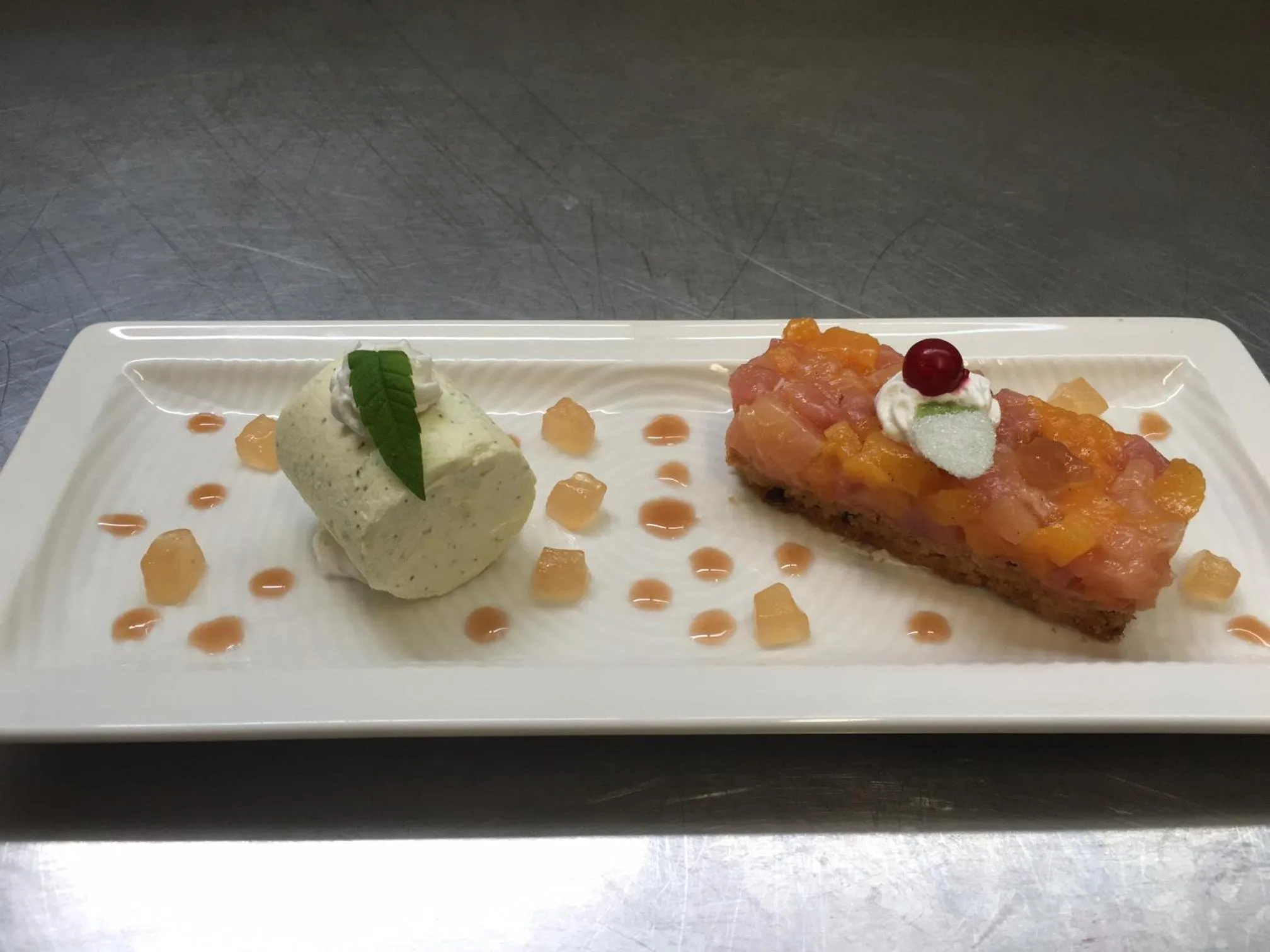 Food close-up in Logis Le Midland