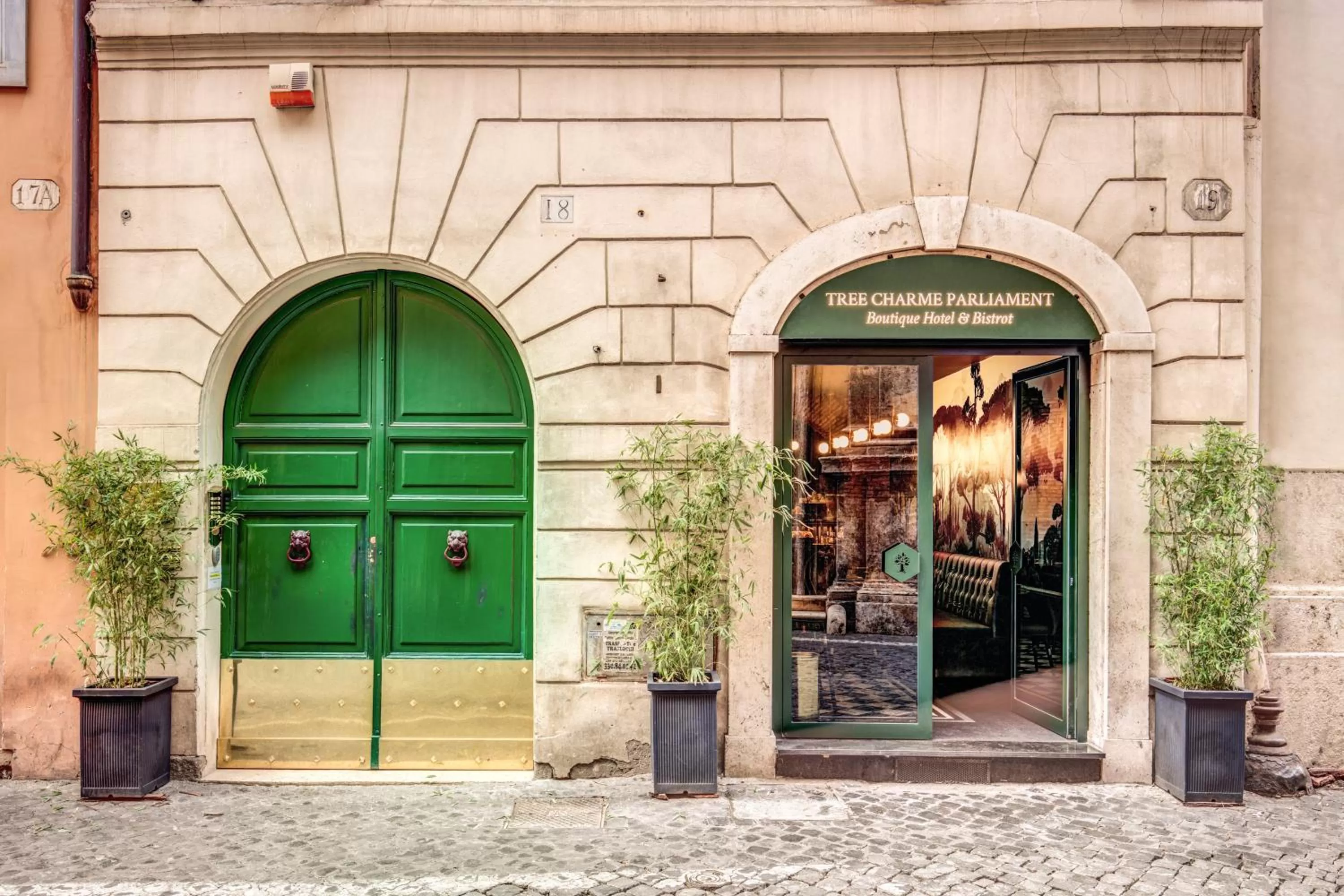 Facade/entrance in Tree Charme Parliament Boutique Hotel