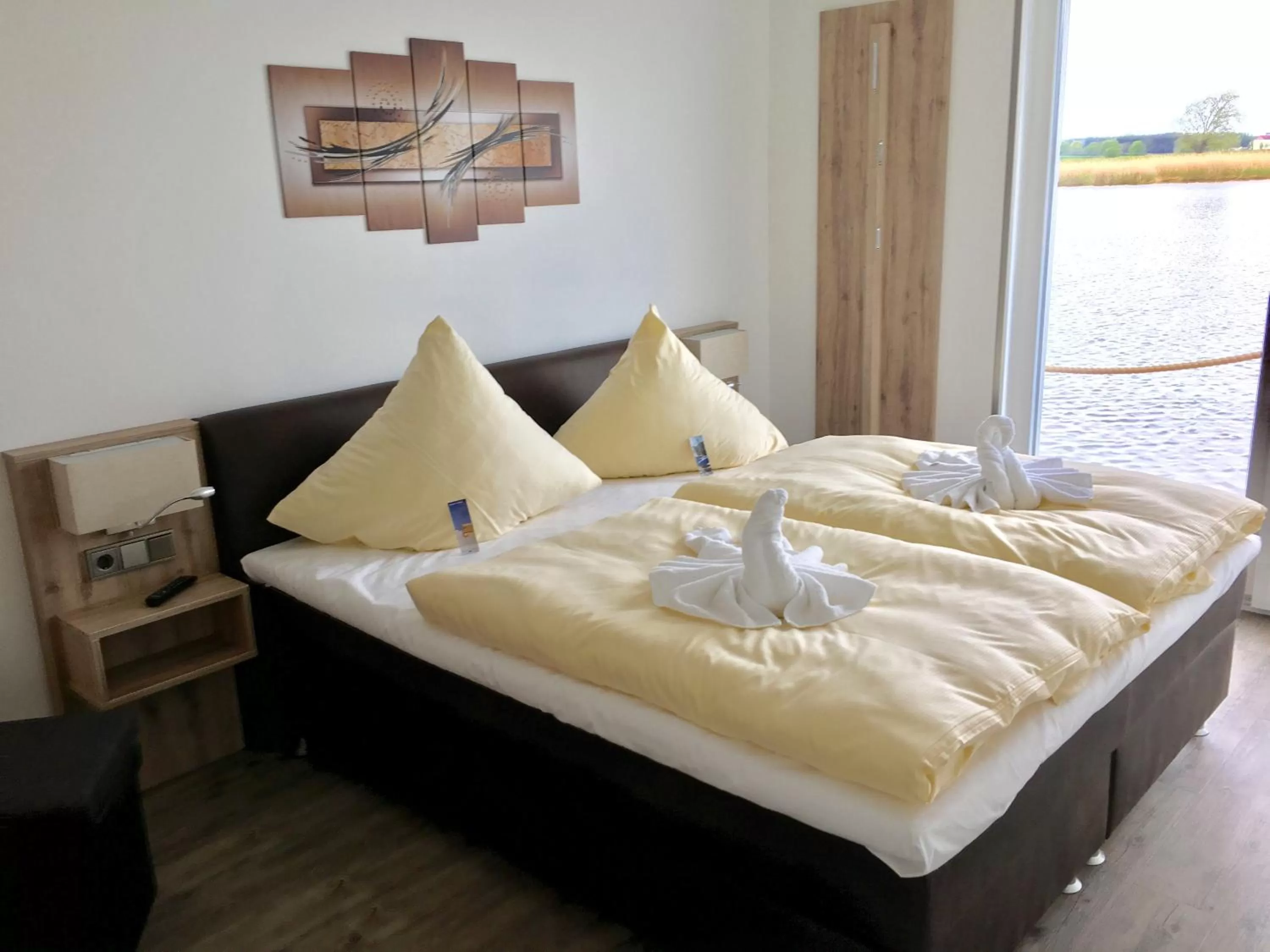 Bedroom, Bed in Schwimmende Häuser im BALTIC SEA RESORT