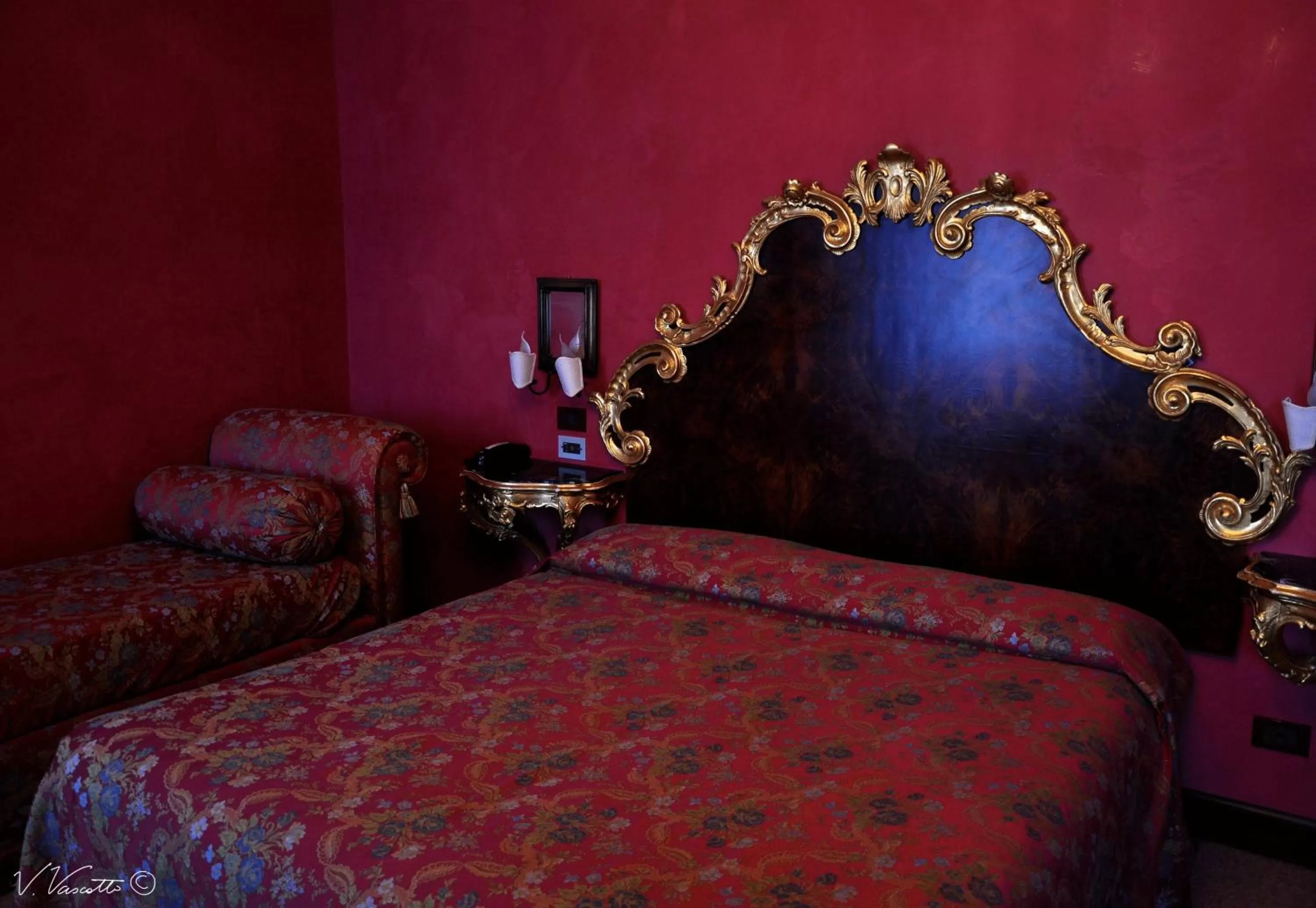 Bed in Residenza d'Epoca San Cassiano