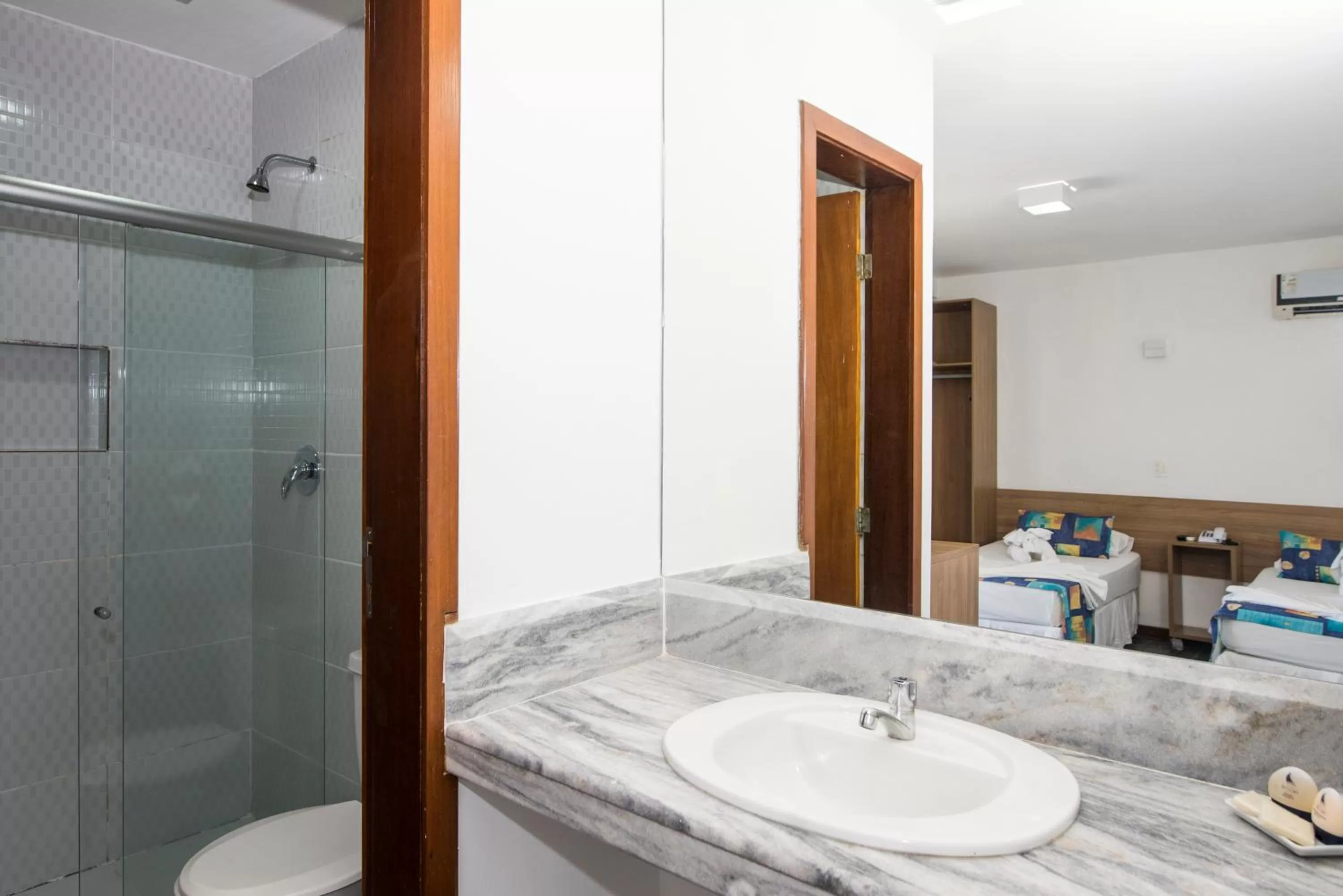 Bathroom in La Belle Beach Hotel
