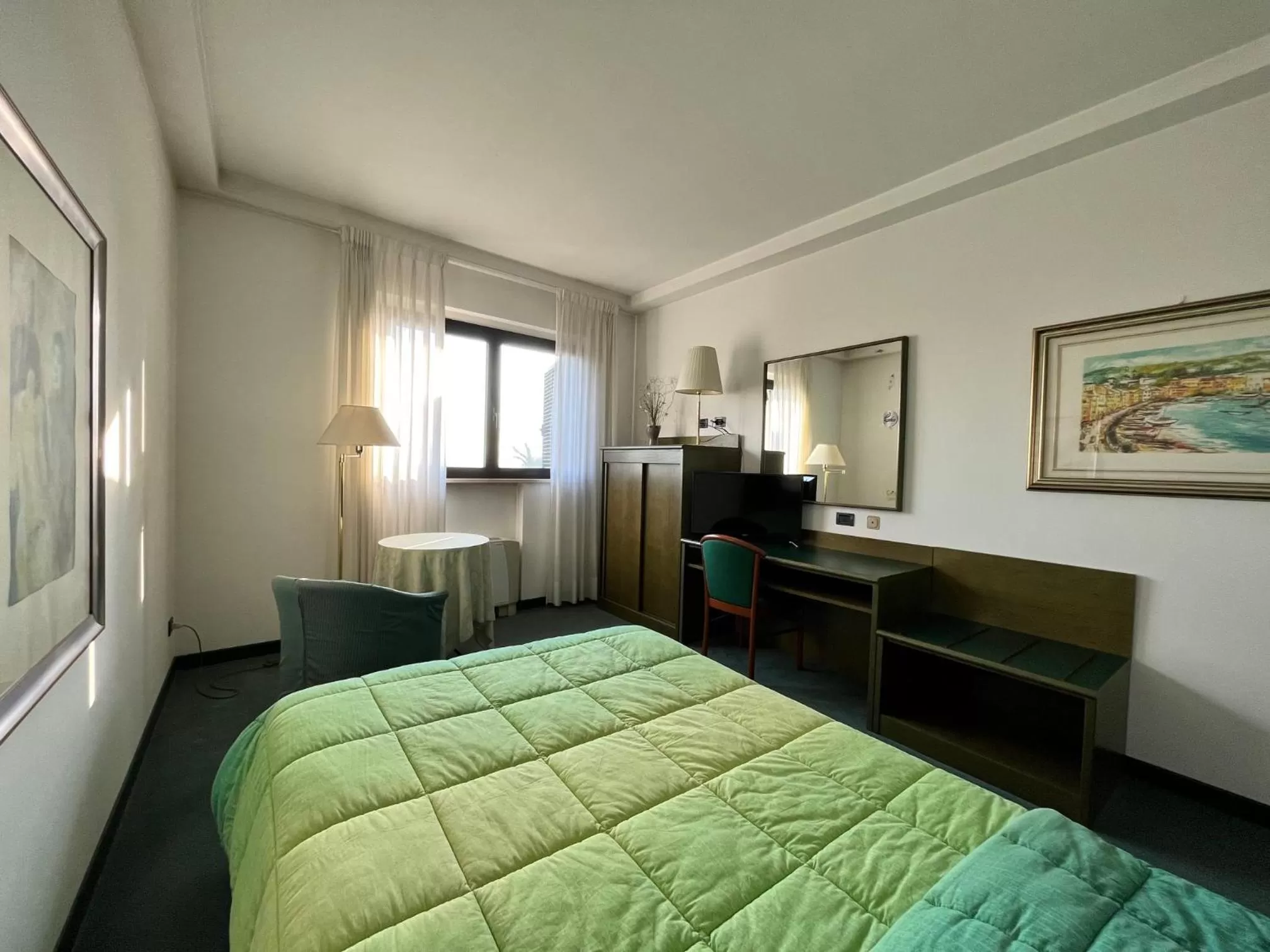 Bed in Hotel La Goletta