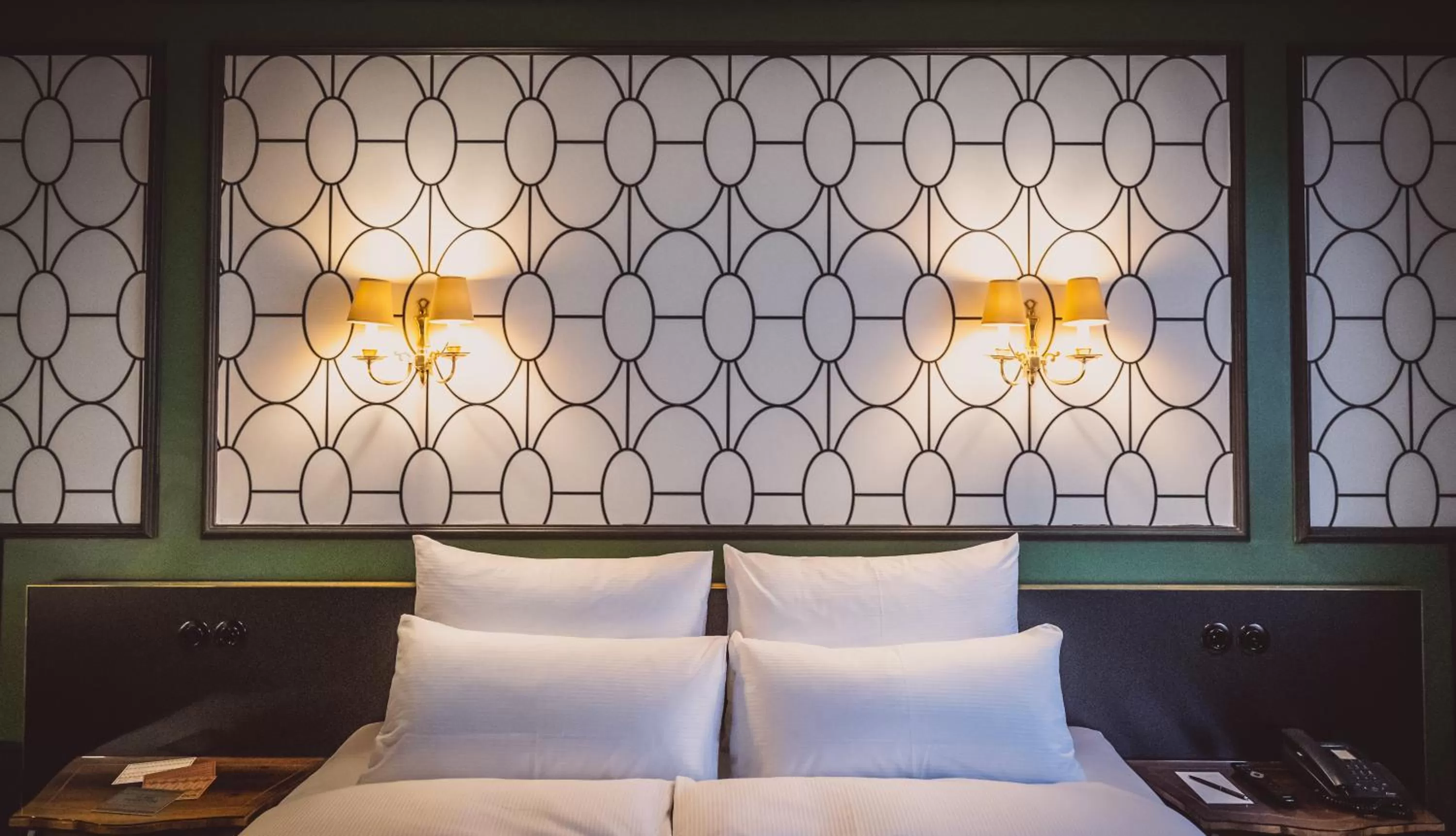 Bed in HENRI Hotel Wien Siebterbezirk