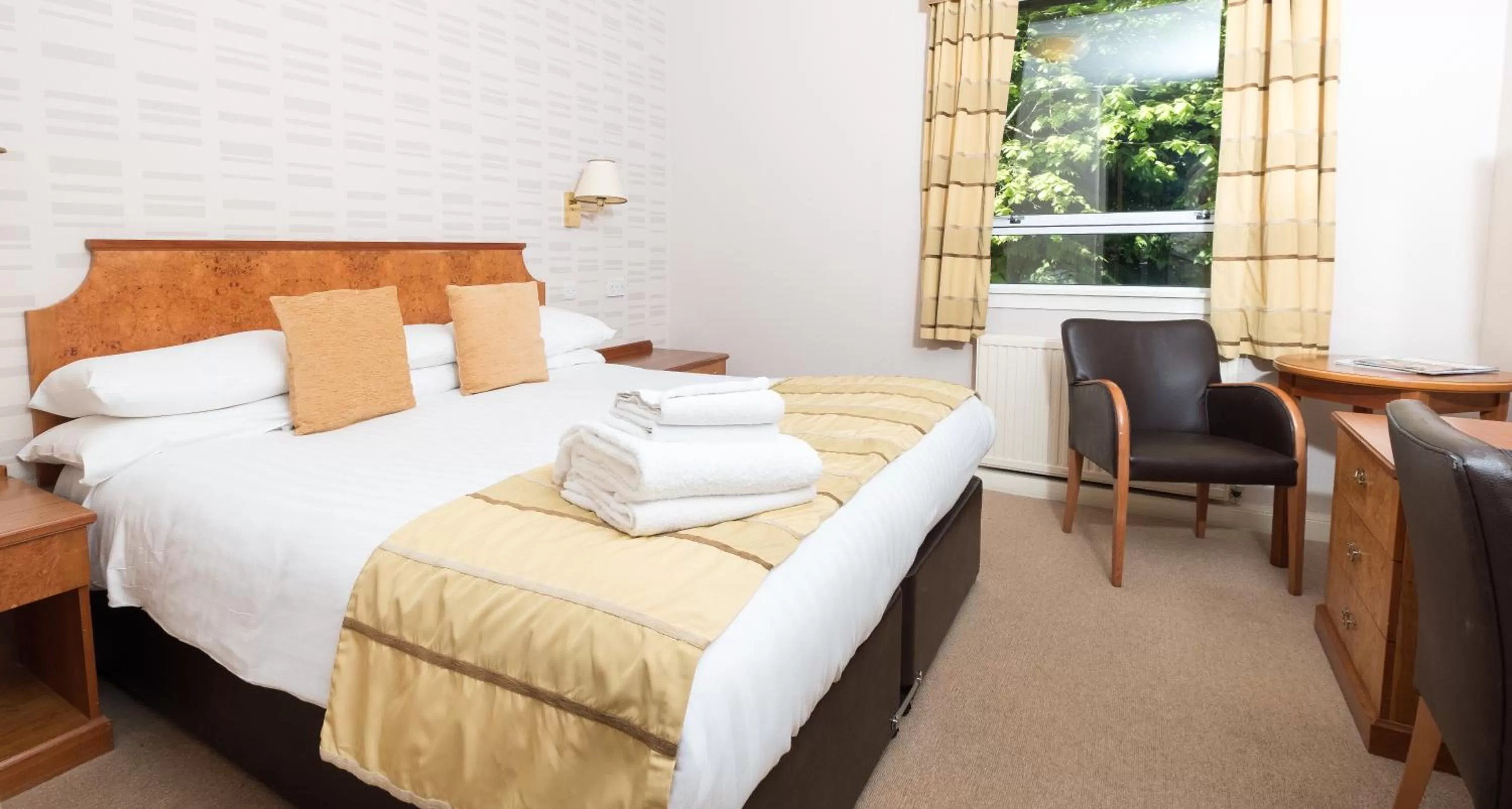 Bedroom, Bed in Pitbauchlie House Hotel - Sure Hotel Collection by Best Western