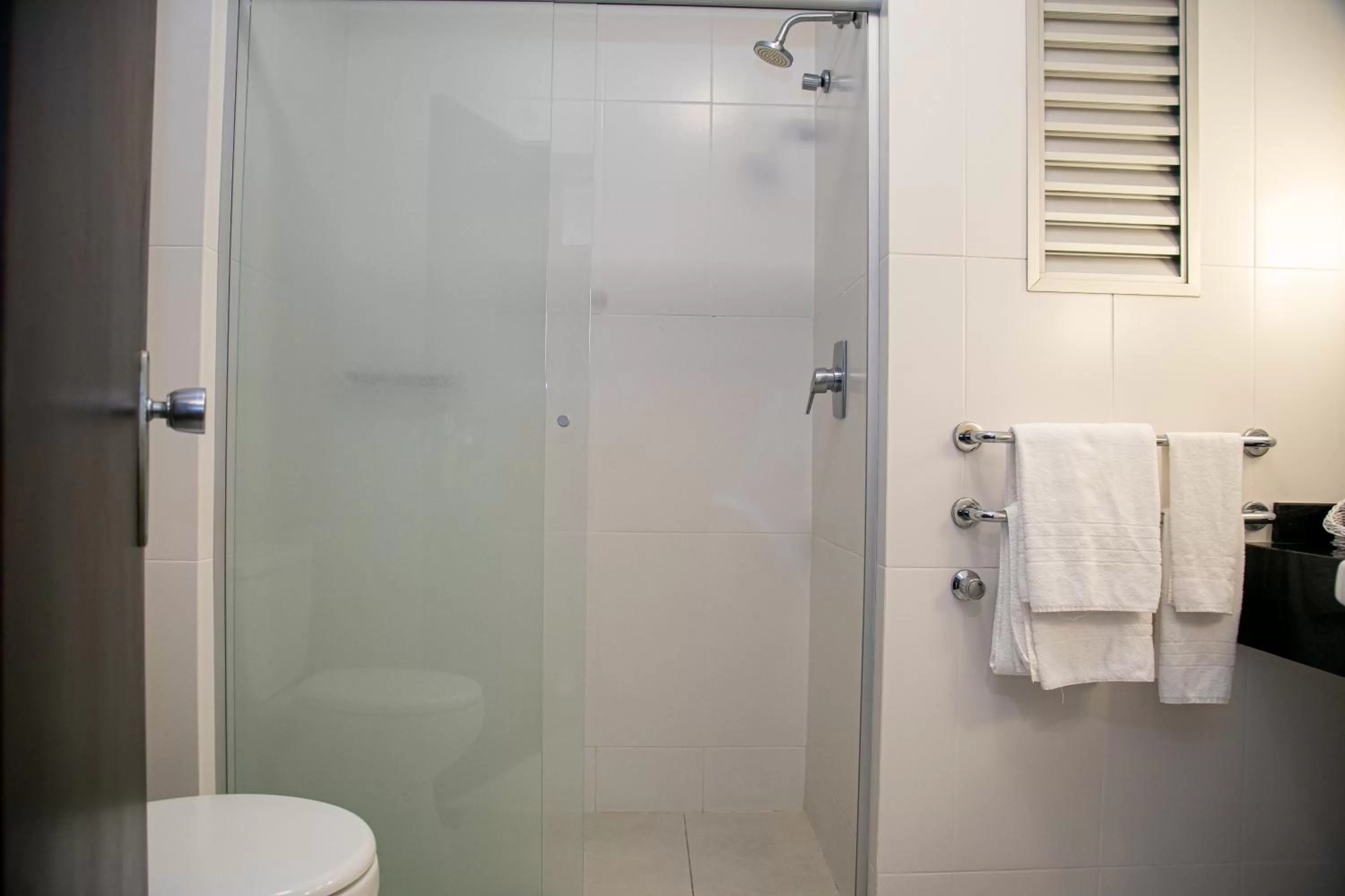 Bathroom in Plaza Blumenau Hotel