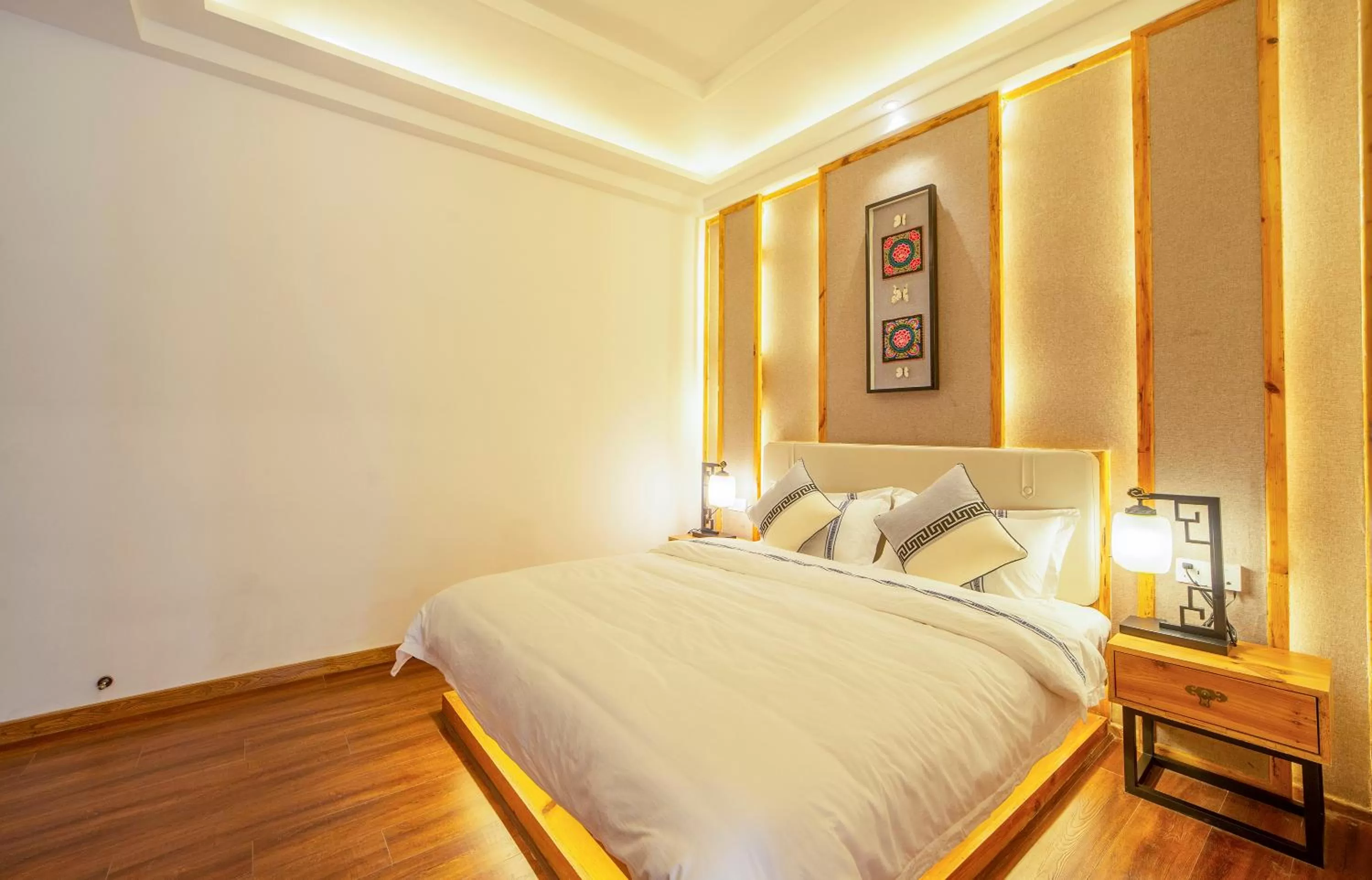 Bed in Yuelu Homestay