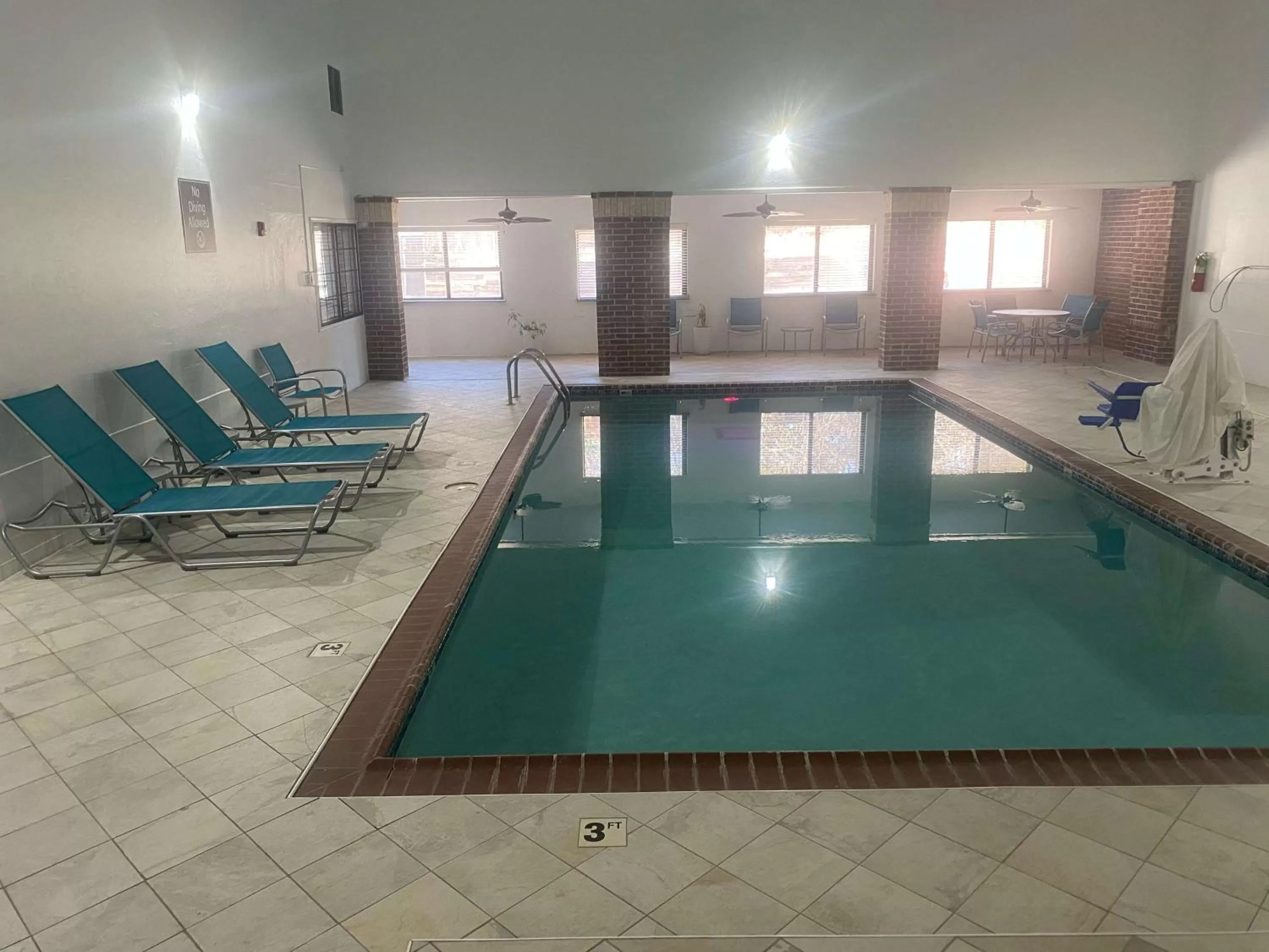 Pool view in SureStay Plus by Best Western Edmond