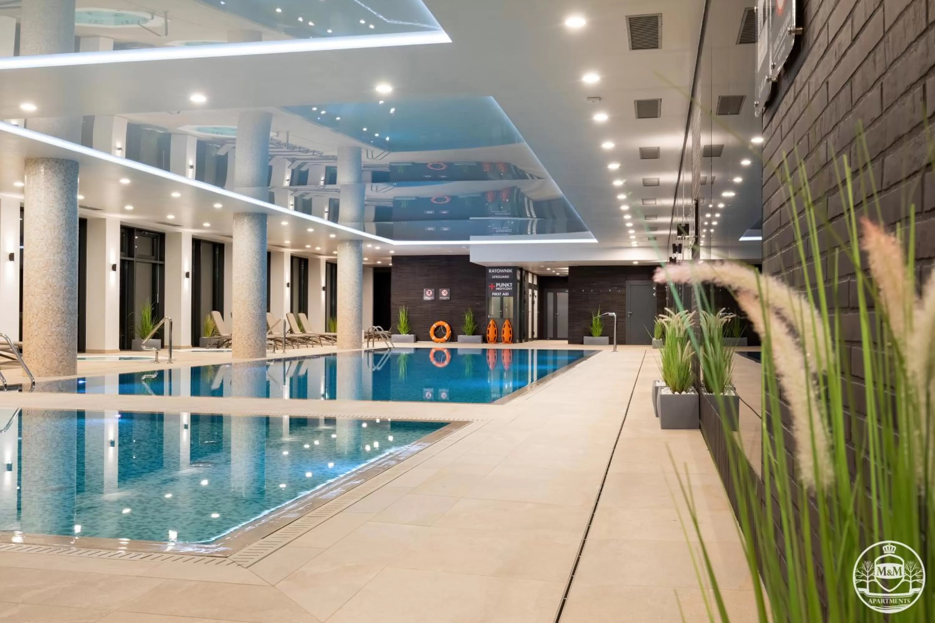 Swimming Pool in Nadmorskie Tarasy - Apartments M&M