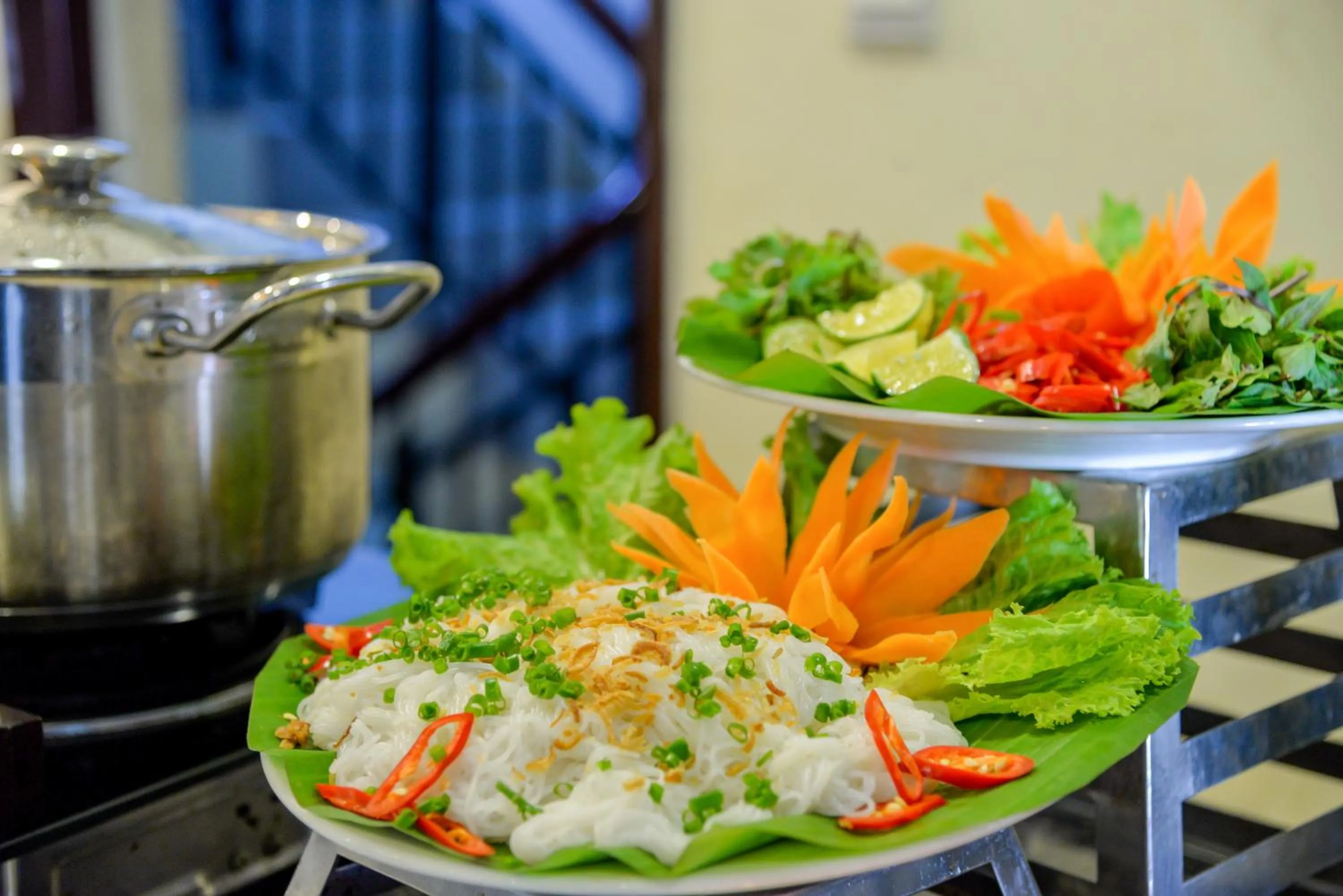 Buffet breakfast in River Suites Hoi An