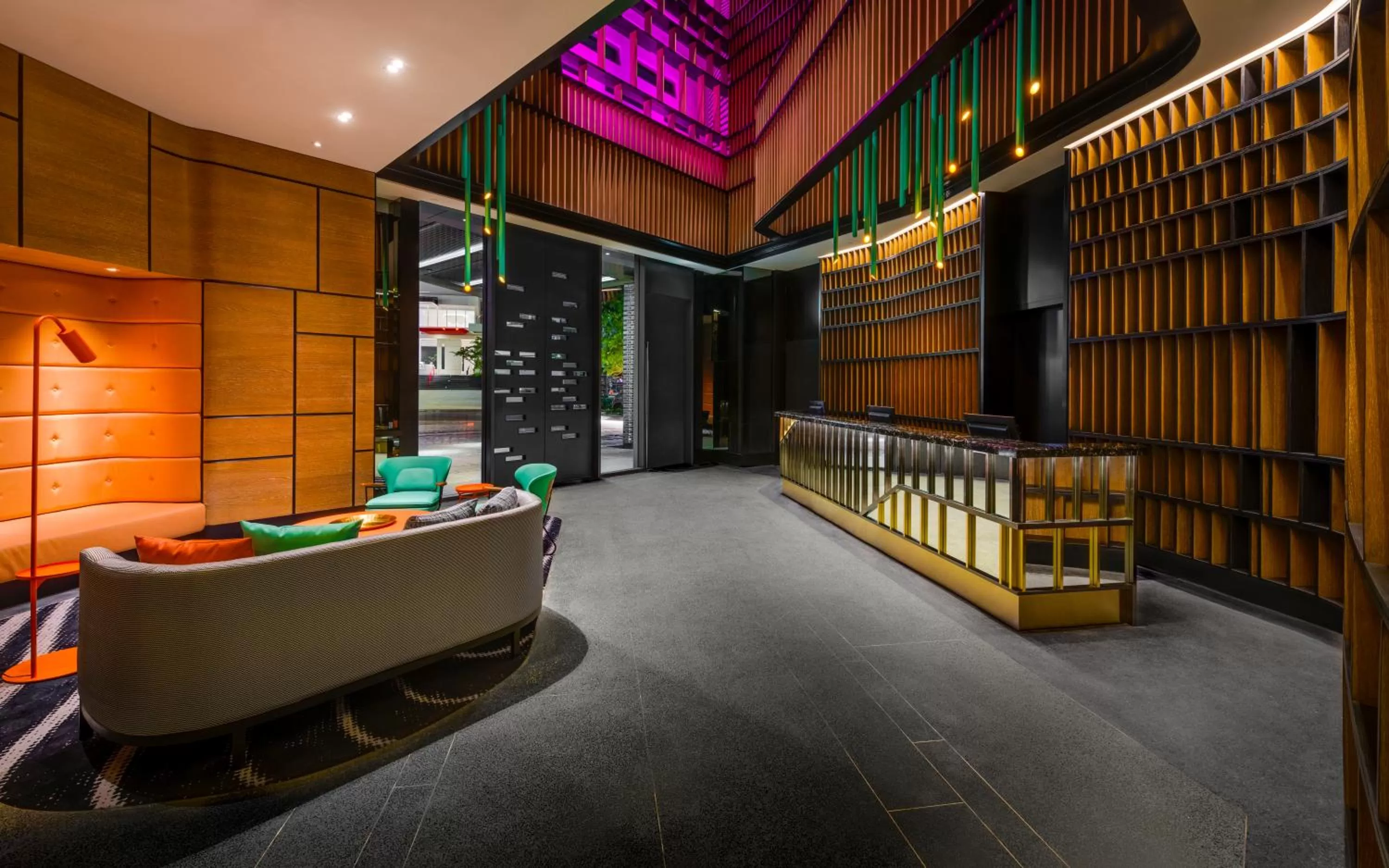 Lobby or reception in Hotel Indigo Taipei North by IHG