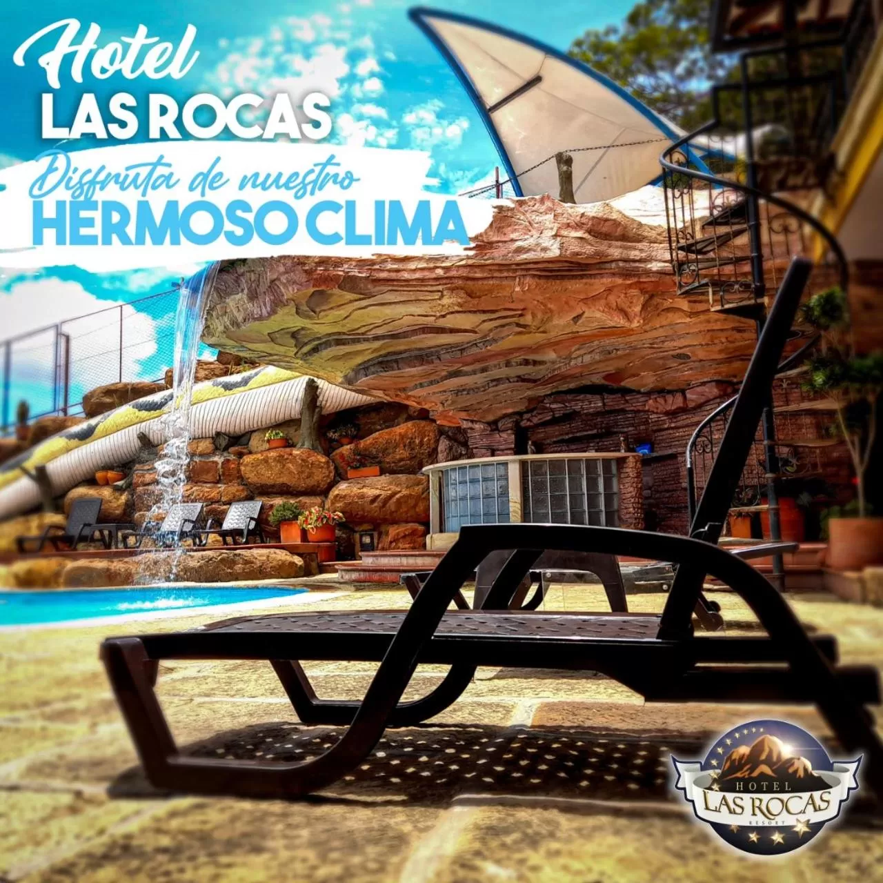 Patio in Hotel Las Rocas Resort Villanueva