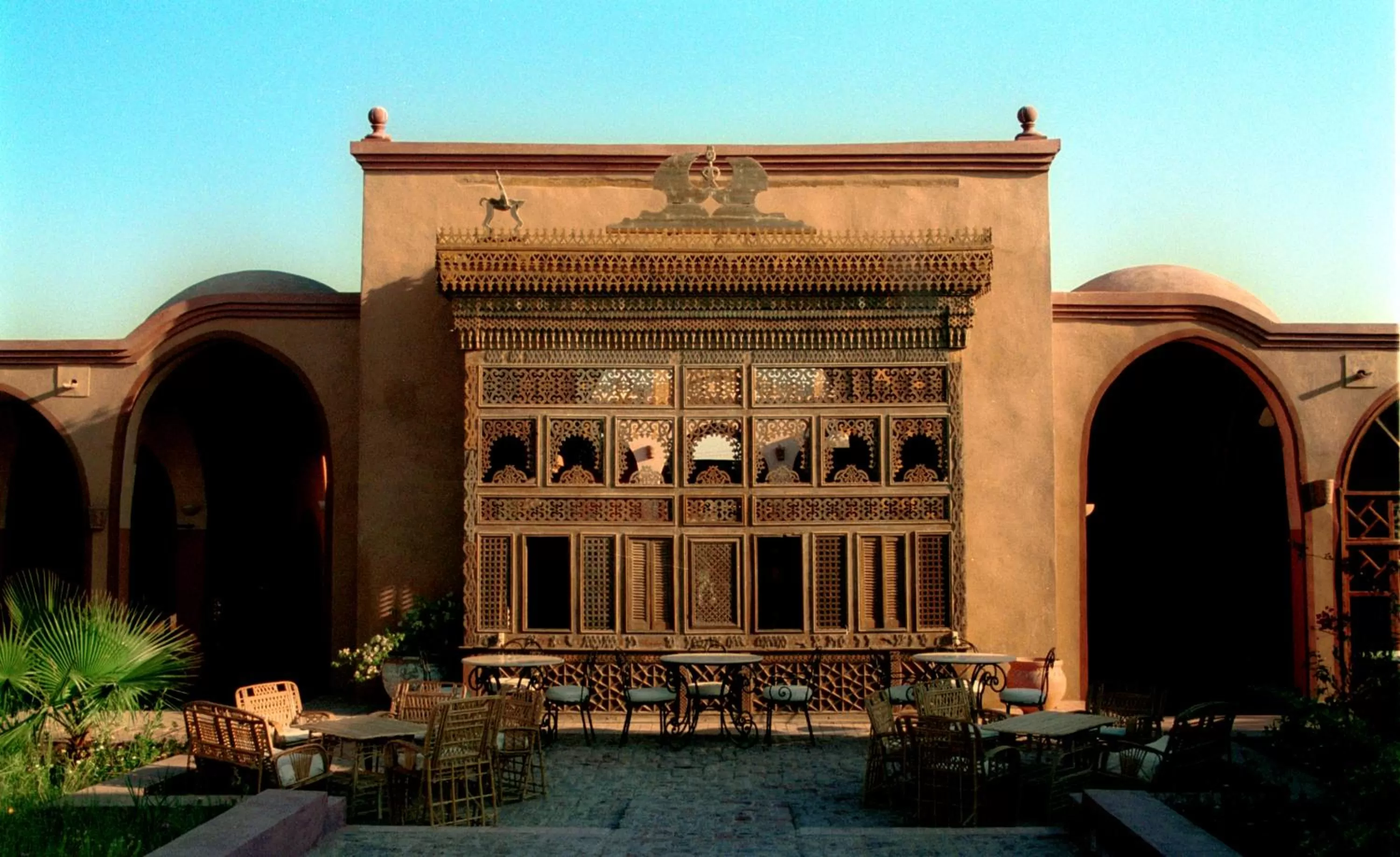 Patio in Al Moudira Hotel