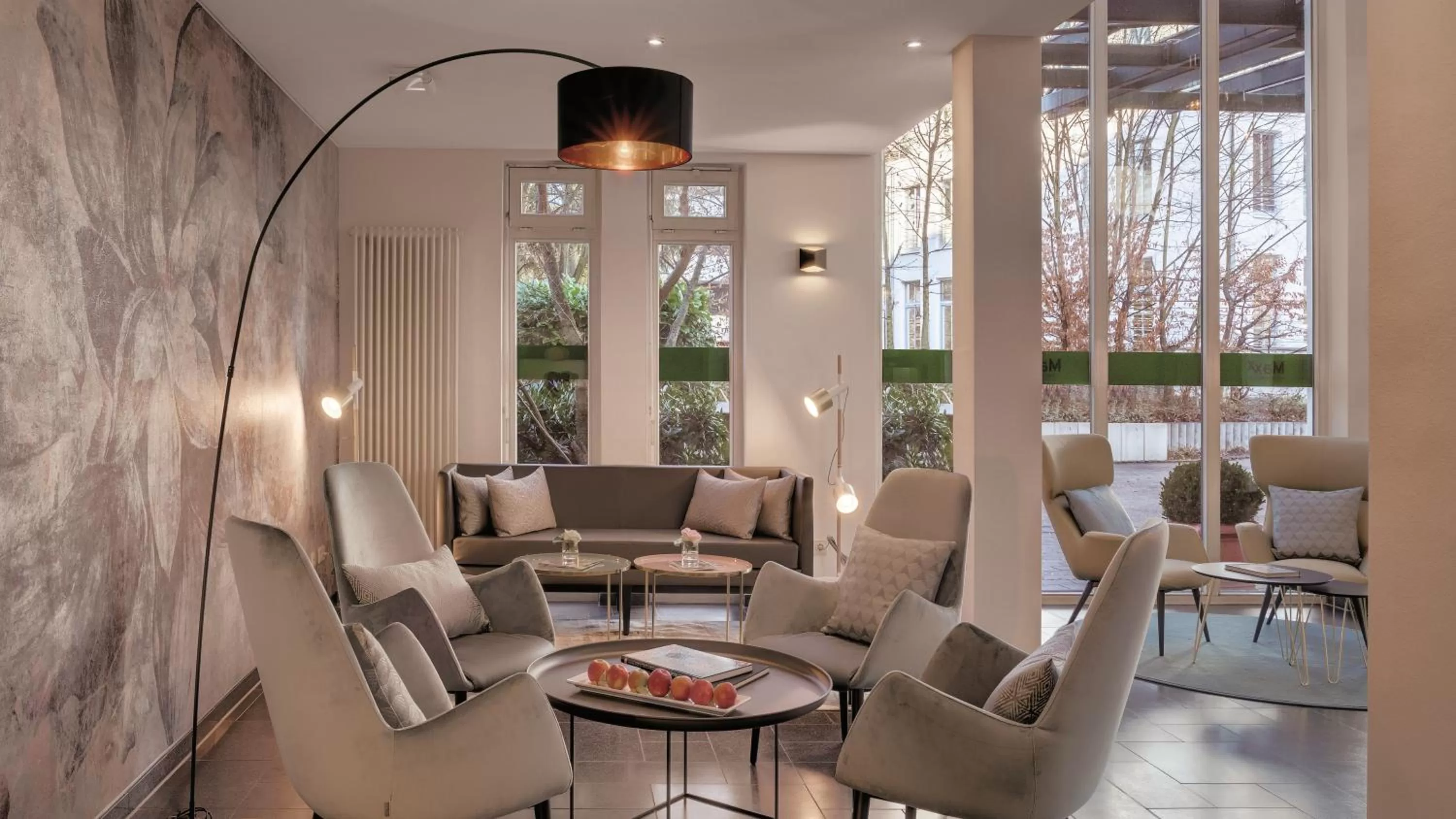 Lobby or reception in Hotel the YARD Bad Honnef