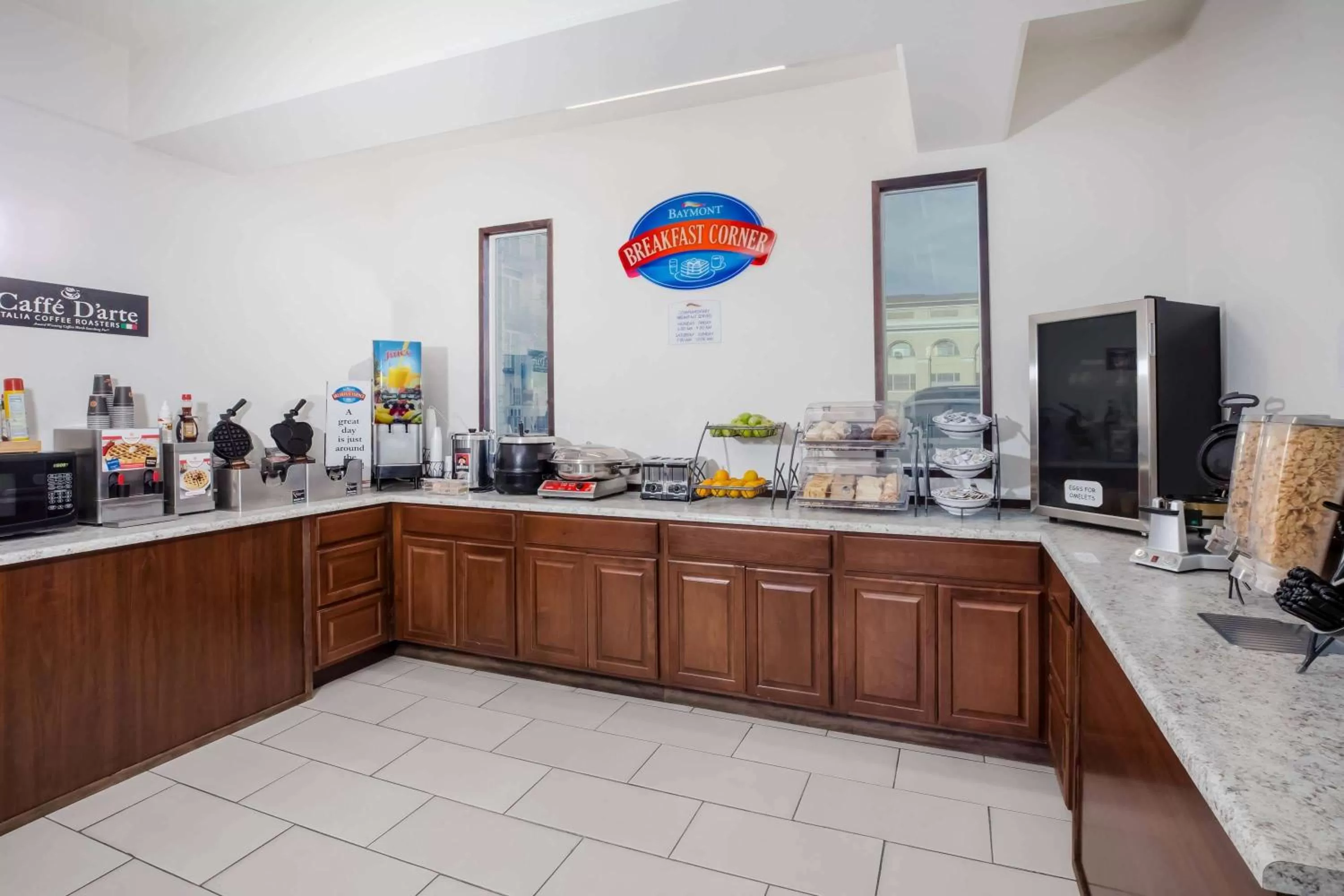 Restaurant/places to eat in Baymont by Wyndham Spokane