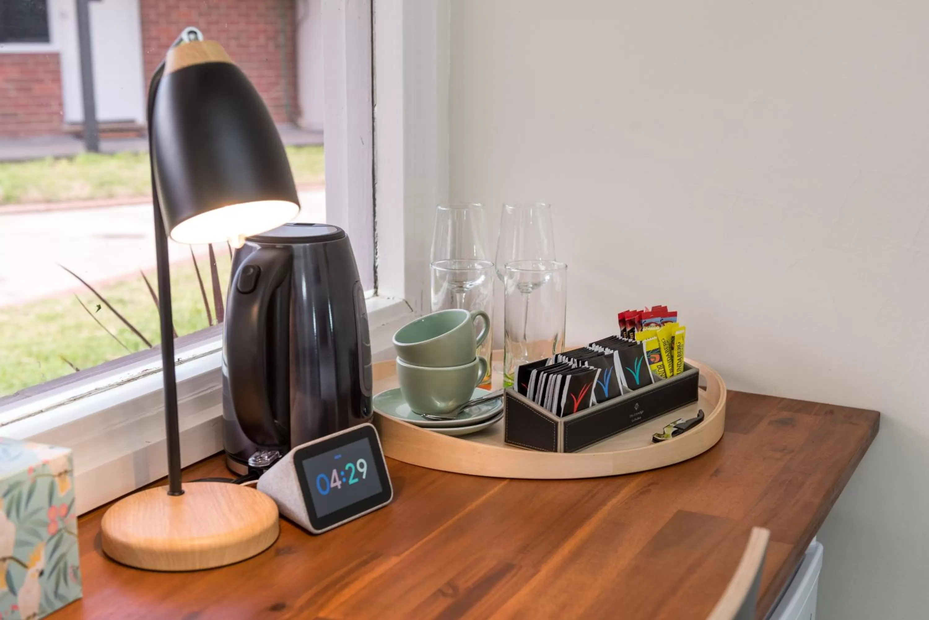 Coffee/tea facilities in Black Sheep Motel Goulburn