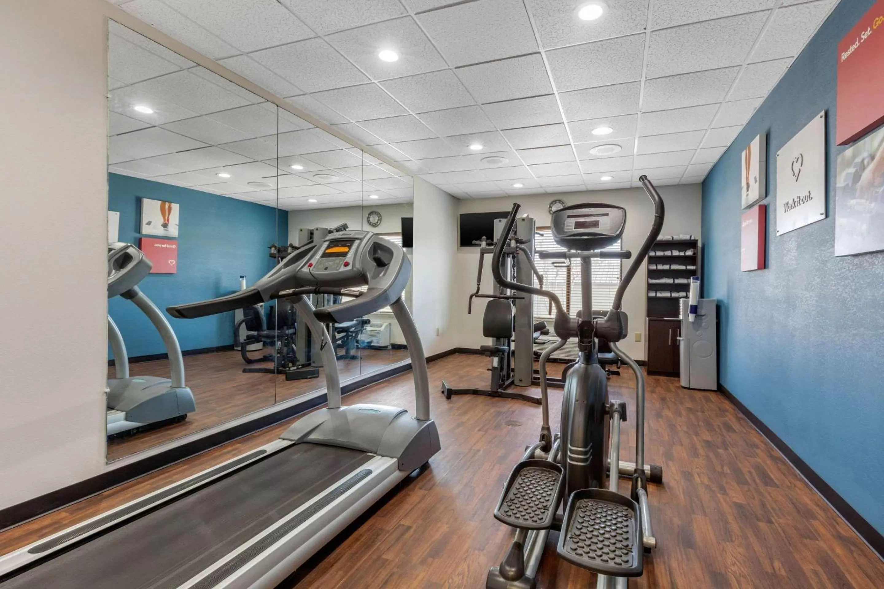 Fitness centre/facilities in Comfort Suites Pelham Hoover I-65