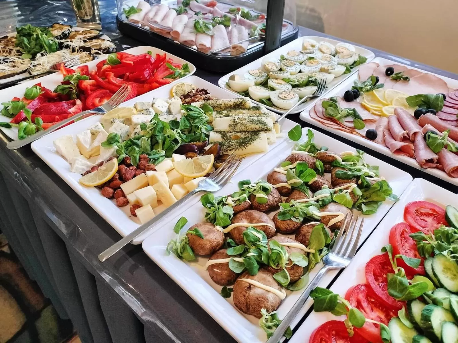 Buffet breakfast in Great Polonia Wrocław Tumski