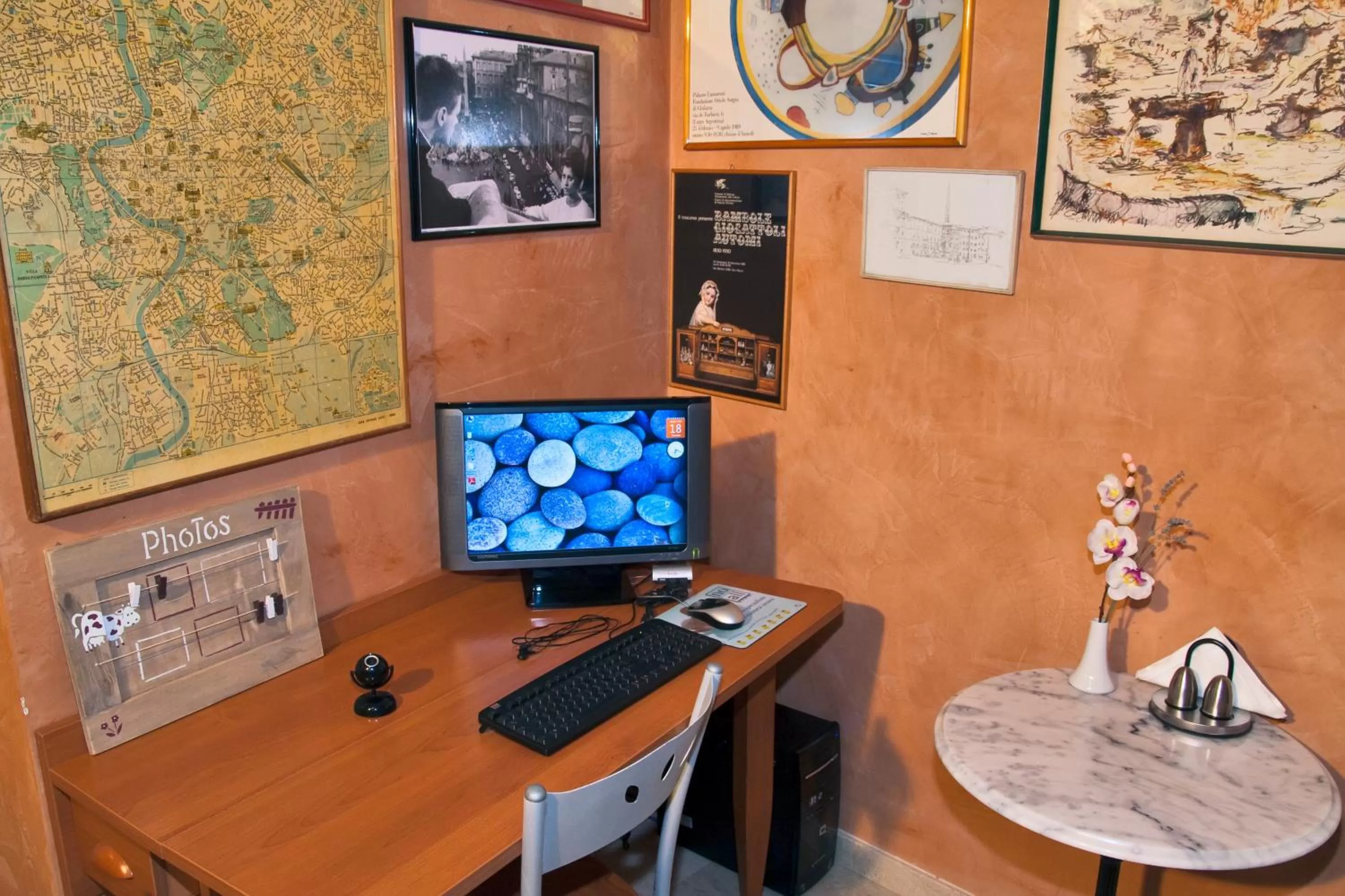 Lobby or reception in DomusAmor Colosseo