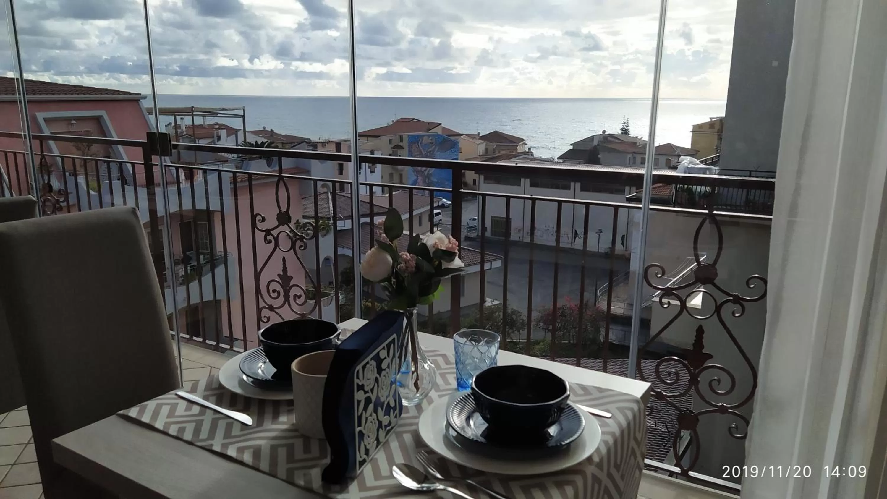 Patio in B&B La Stazione