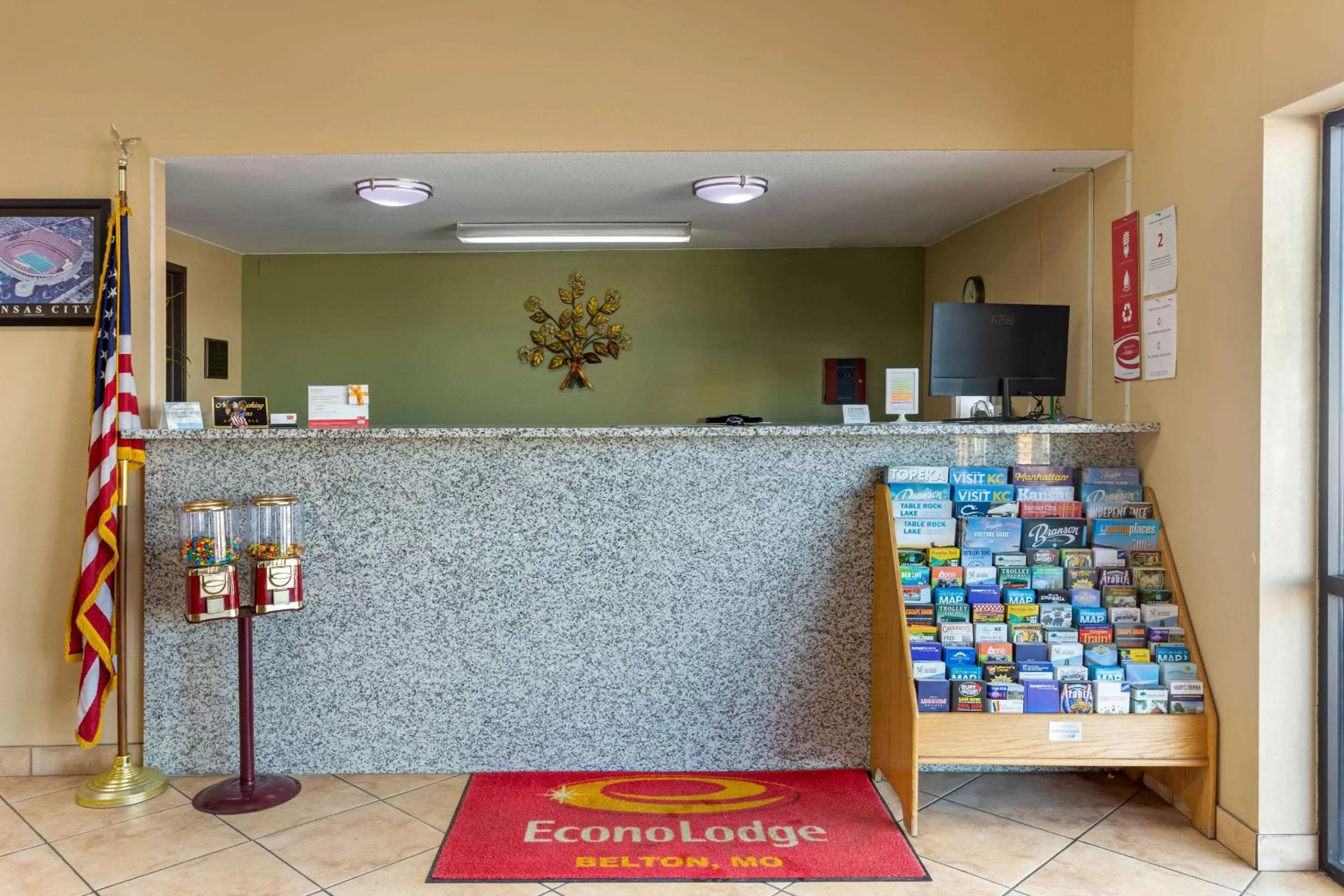 Lobby or reception in Econo Lodge Belton - Kansas City South