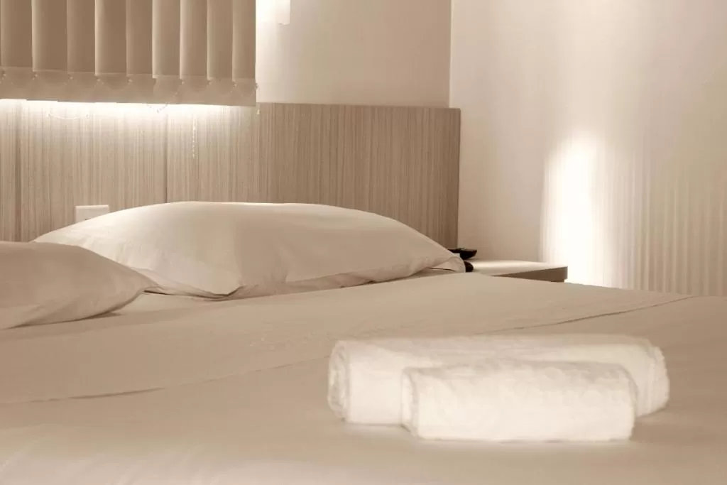 Bedroom, Bed in Hotel Vitoria - Itajaí