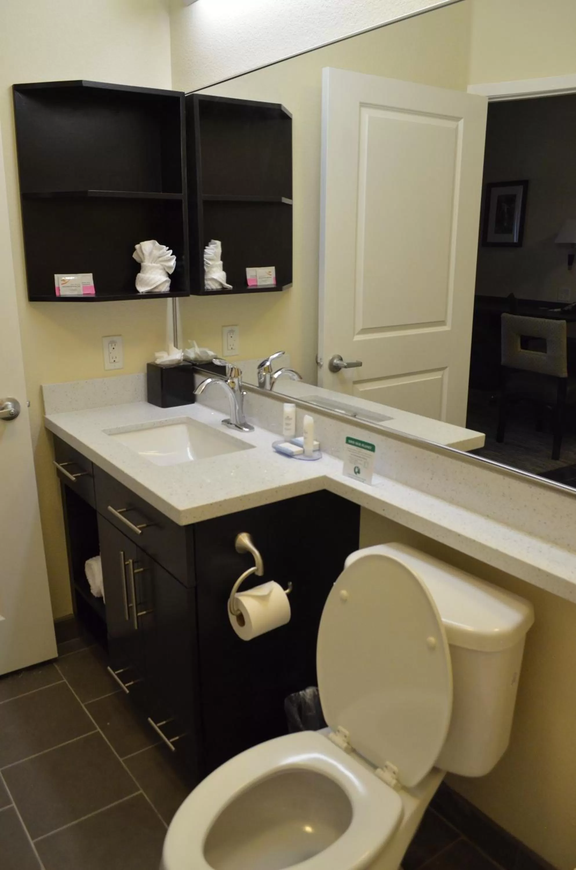 Bathroom in Candlewood Suites San Antonio Airport by IHG