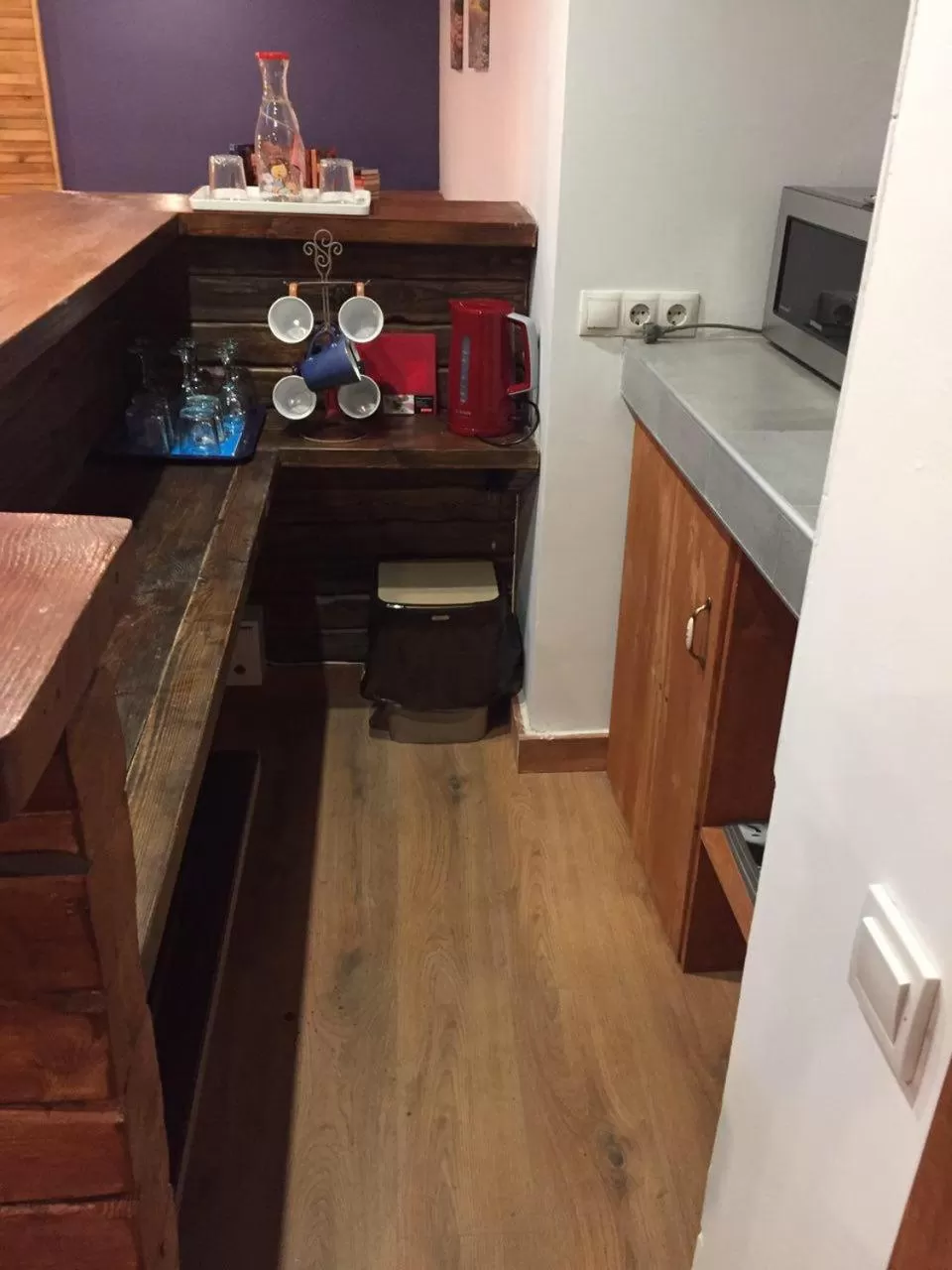 Kitchen or kitchenette in WINE & ROSE BOUTIQUE HOTEL