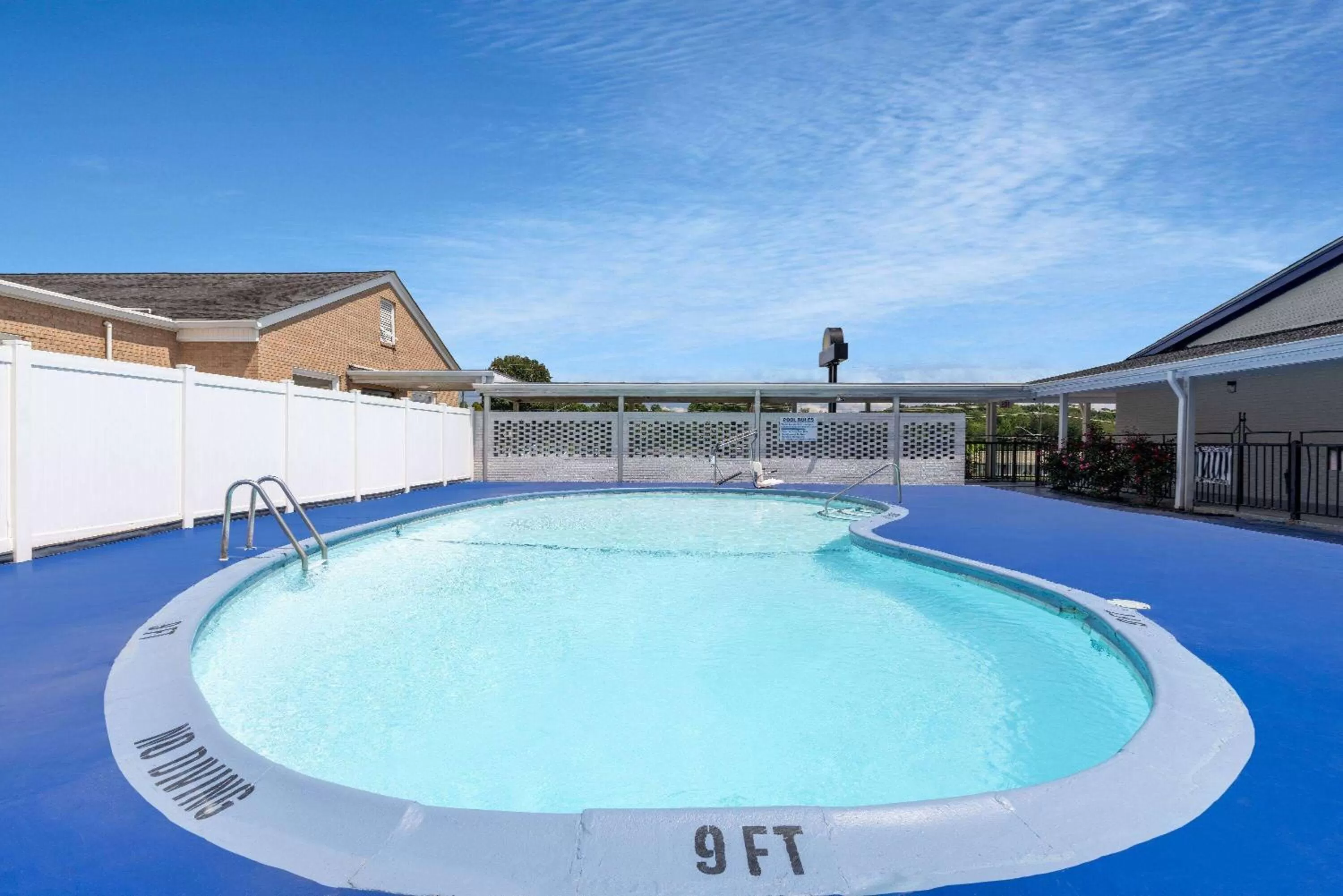 Pool view in Days Inn by Wyndham Lincolnton