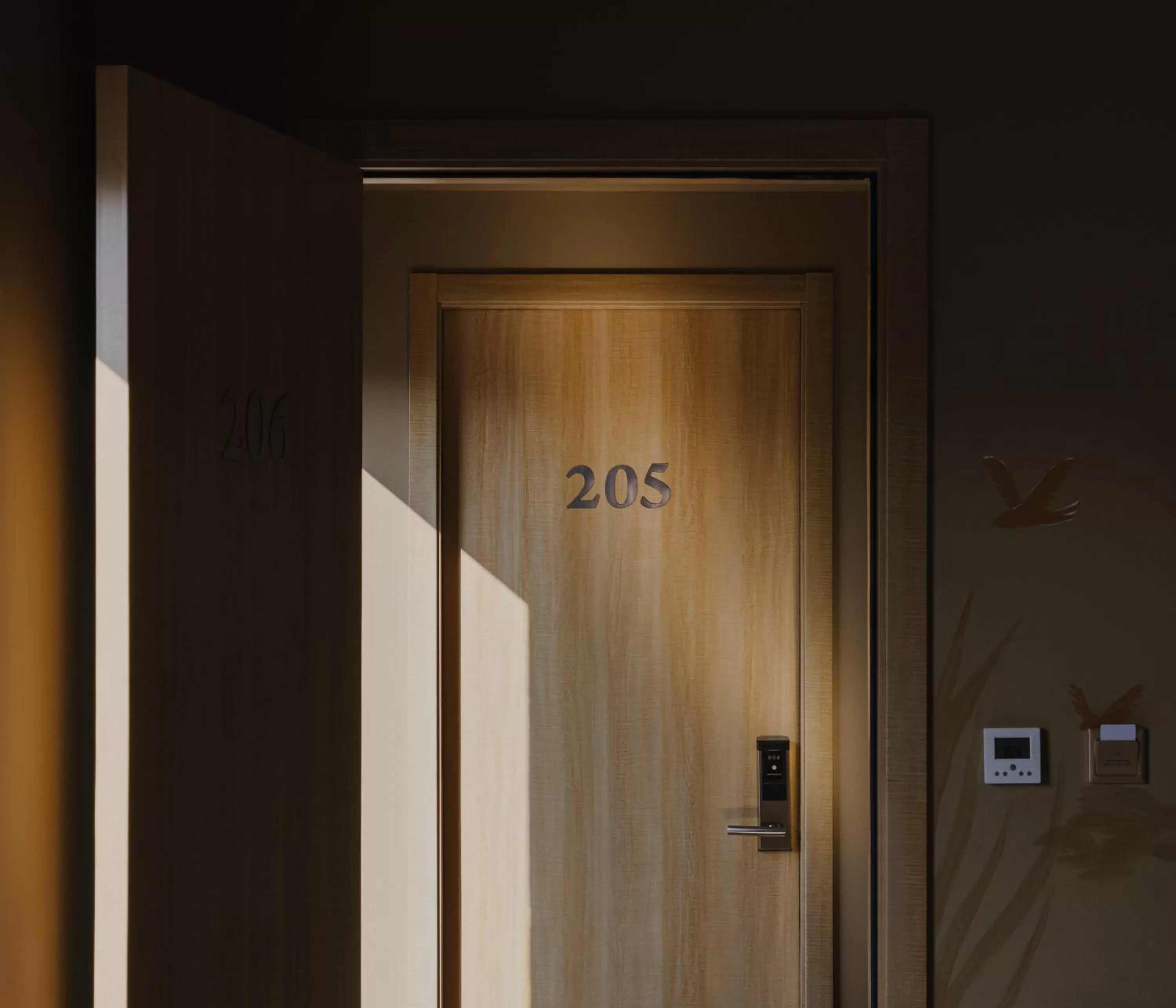 Bedroom in Brim Hotel