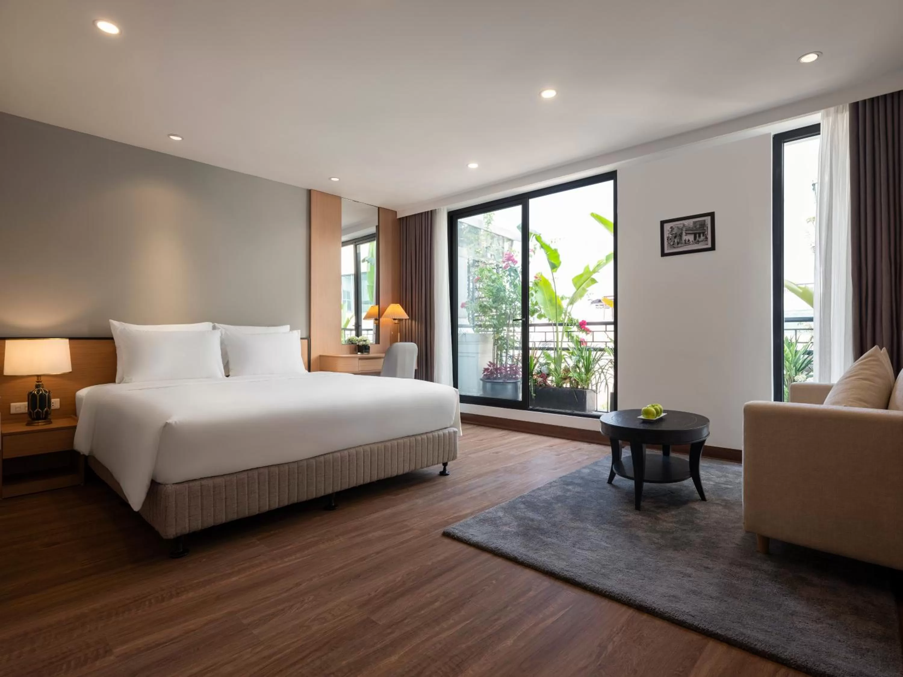 Bed in Minasi Hotel & Spa