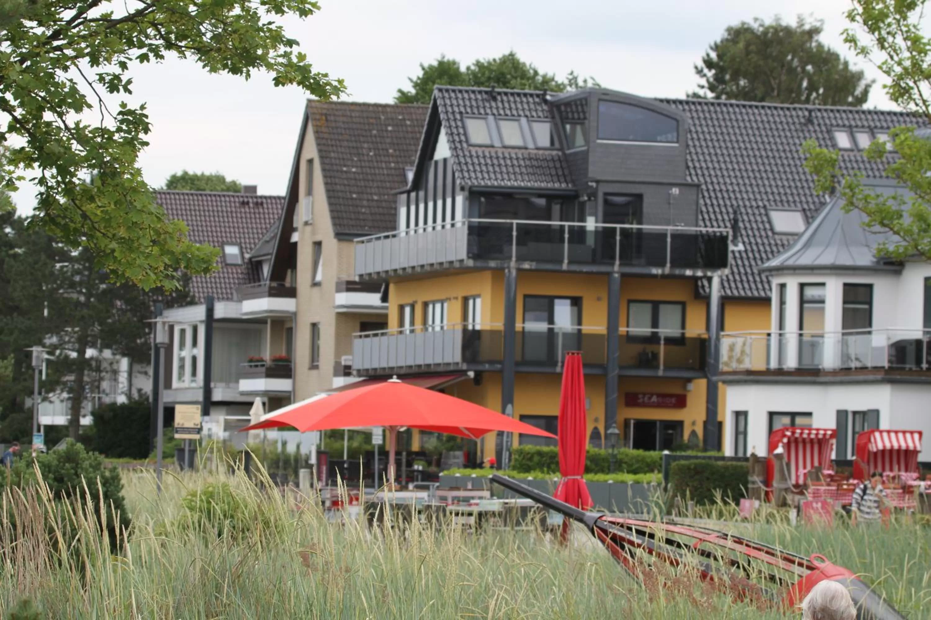 Property building in Seaside-Strandhotel