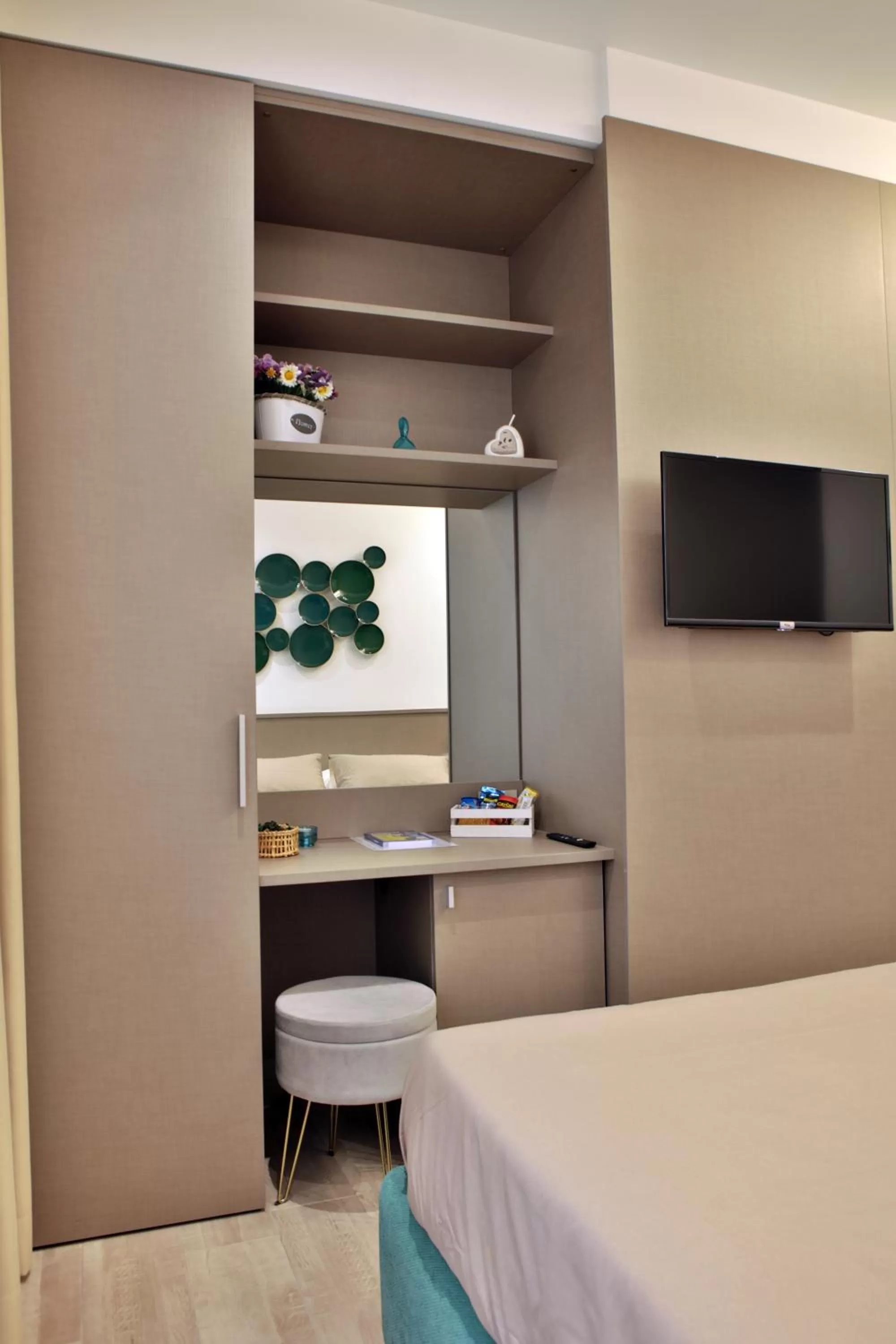 TV and multimedia, Bed in B&B Casa Rubino