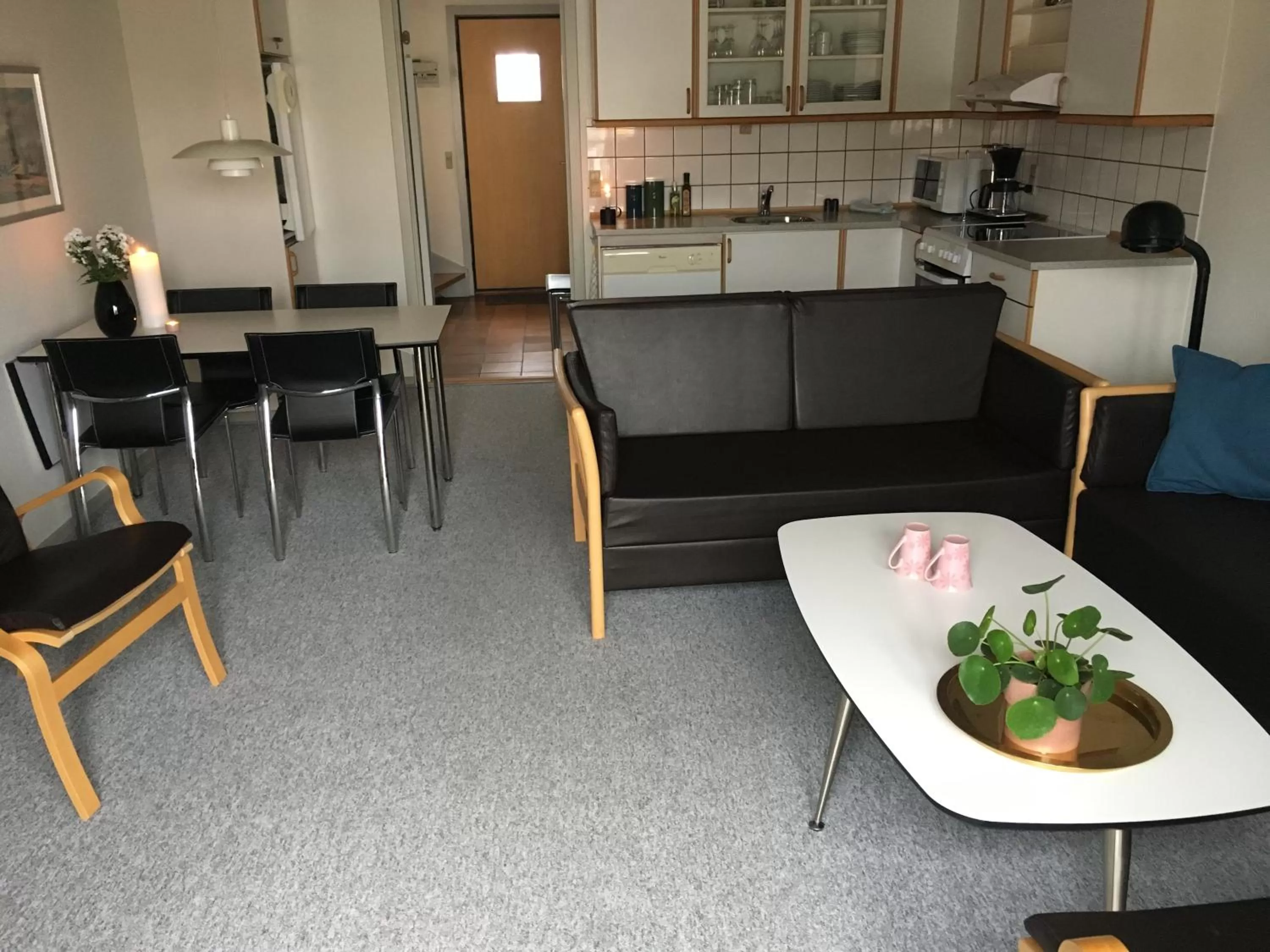 Kitchen or kitchenette in Løkken Badehotel Apartments