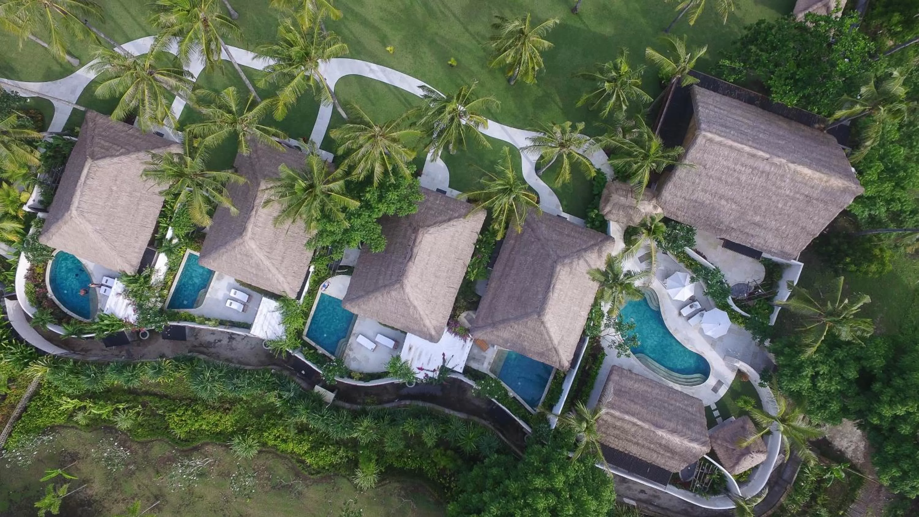 Bird's eye view in Pondok Santi Estate