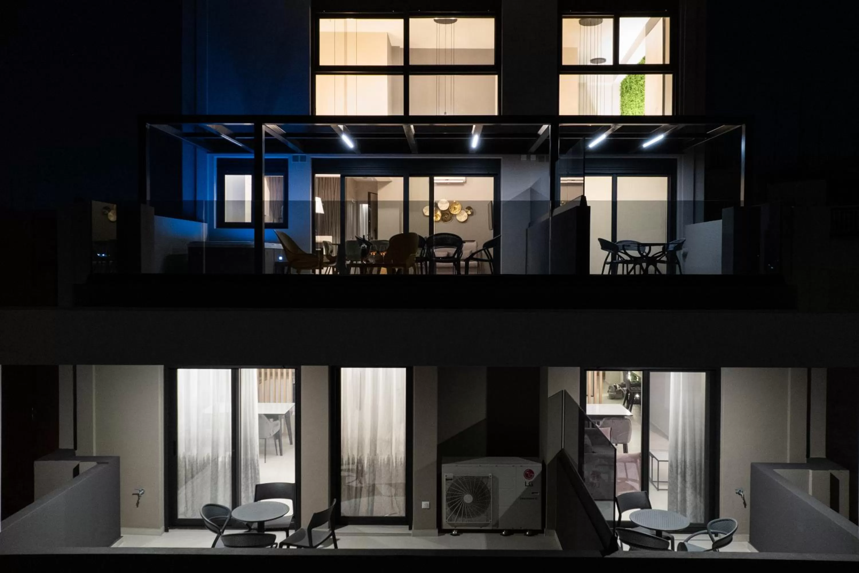 Balcony/Terrace in LUX&EASY Athens Downtown Residences