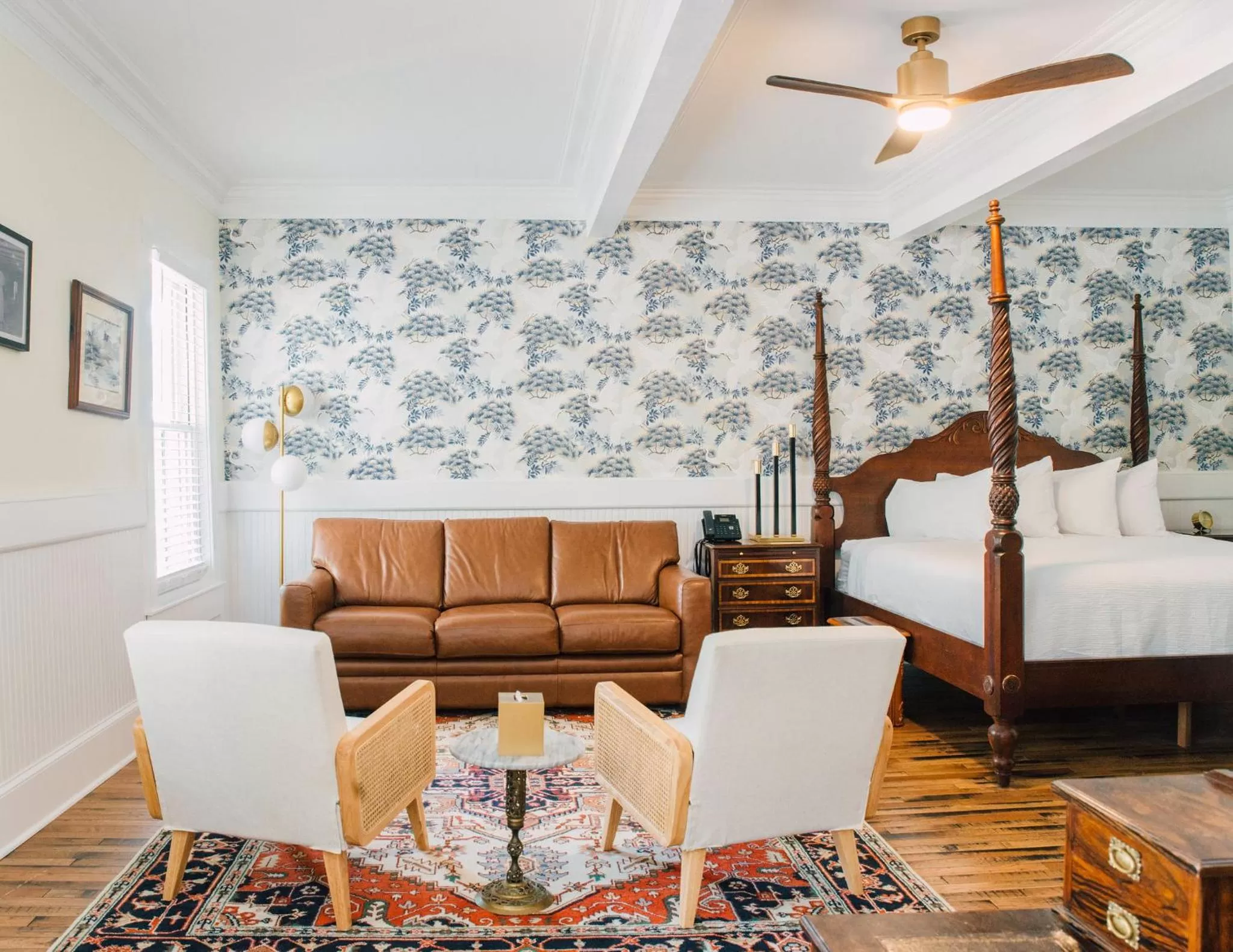 Bed in The Gibson Inn