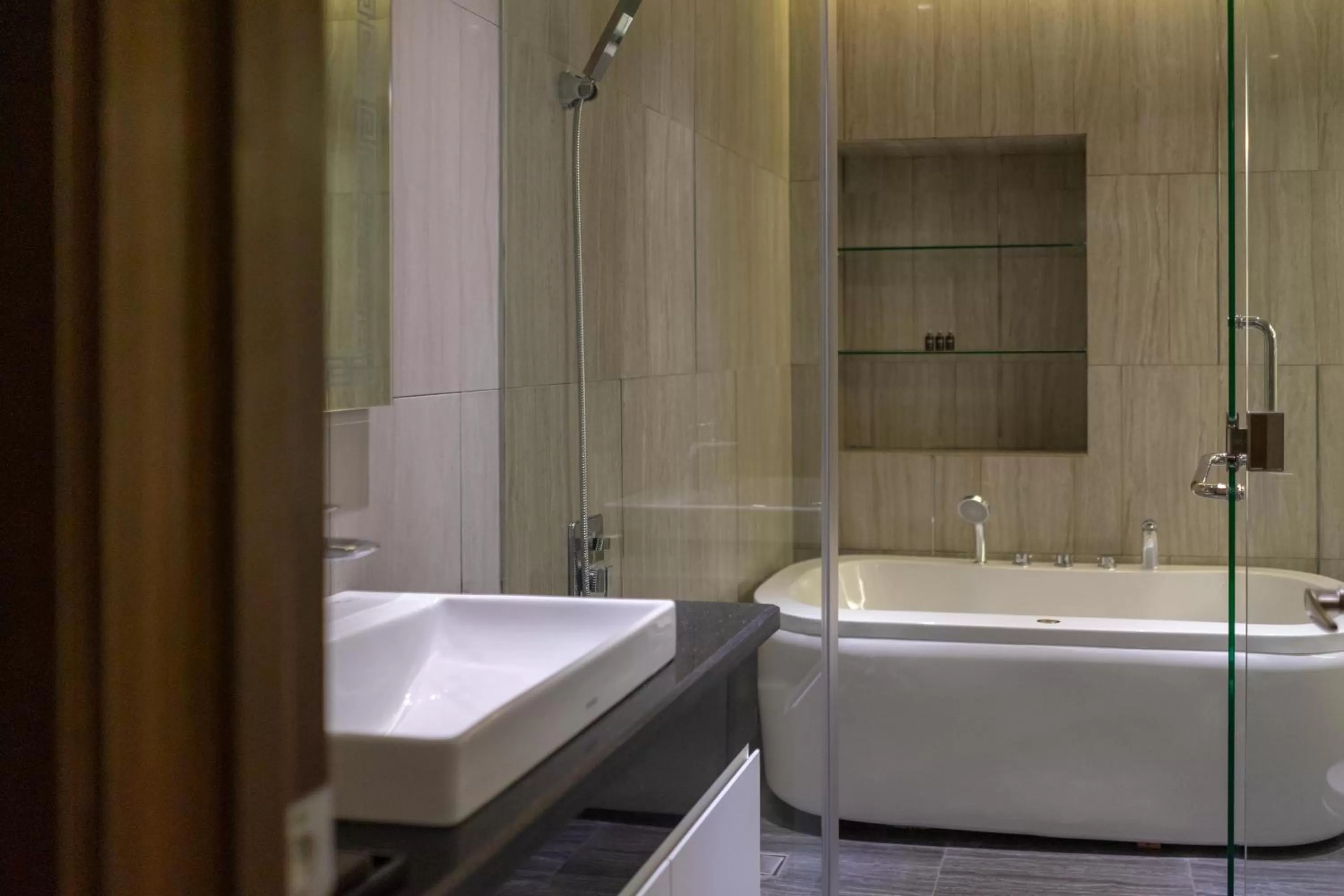 Bathroom in KP Hotel