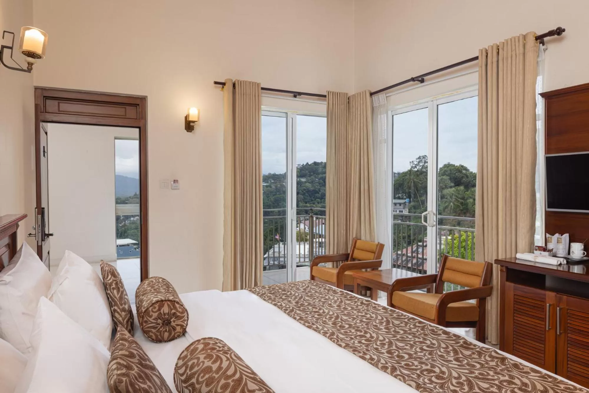 Bed in Hotel Cassendra