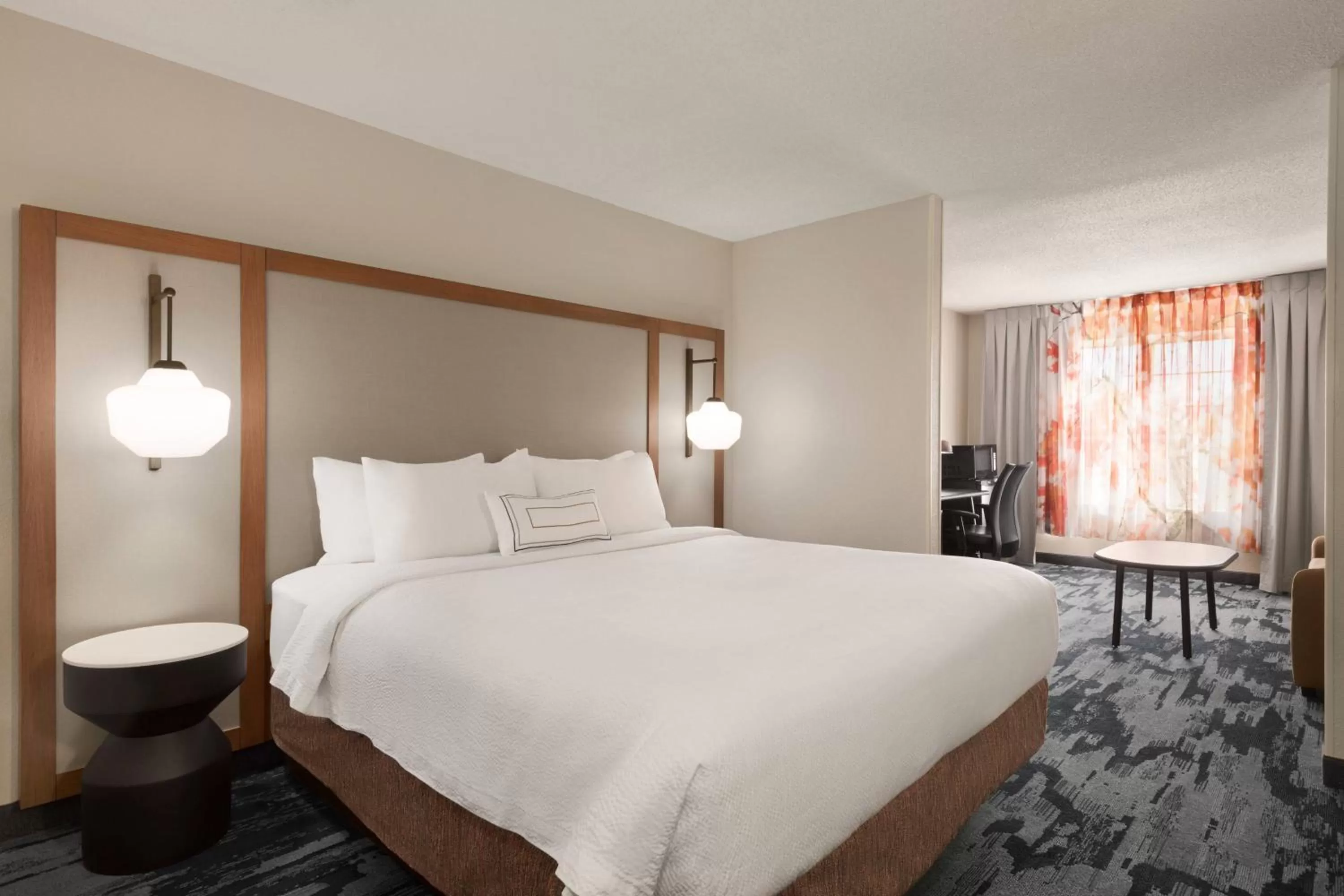 King Suite with Sofa Bed - Hearing Accessible in Fairfield Inn & Suites Wheeling - St. Clairsville, OH