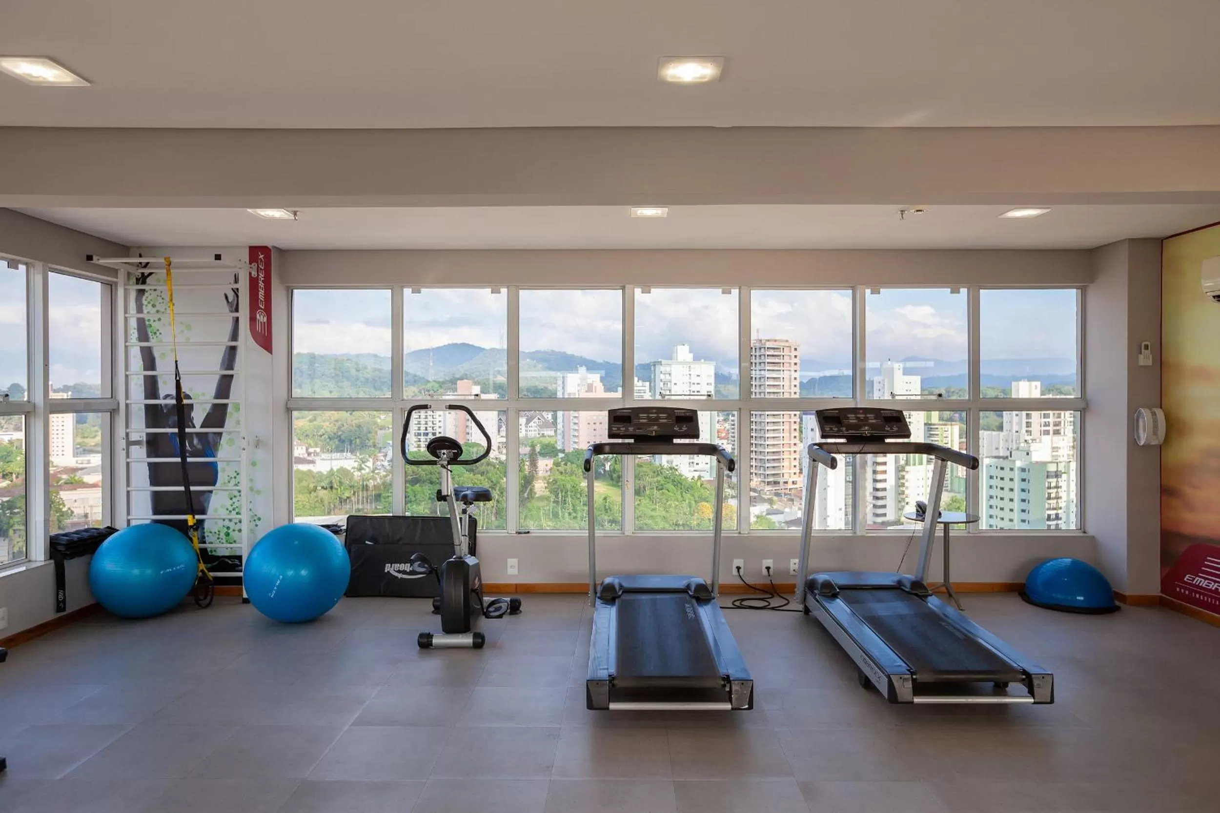 Fitness centre/facilities in Tri Hotel Executive Brusque