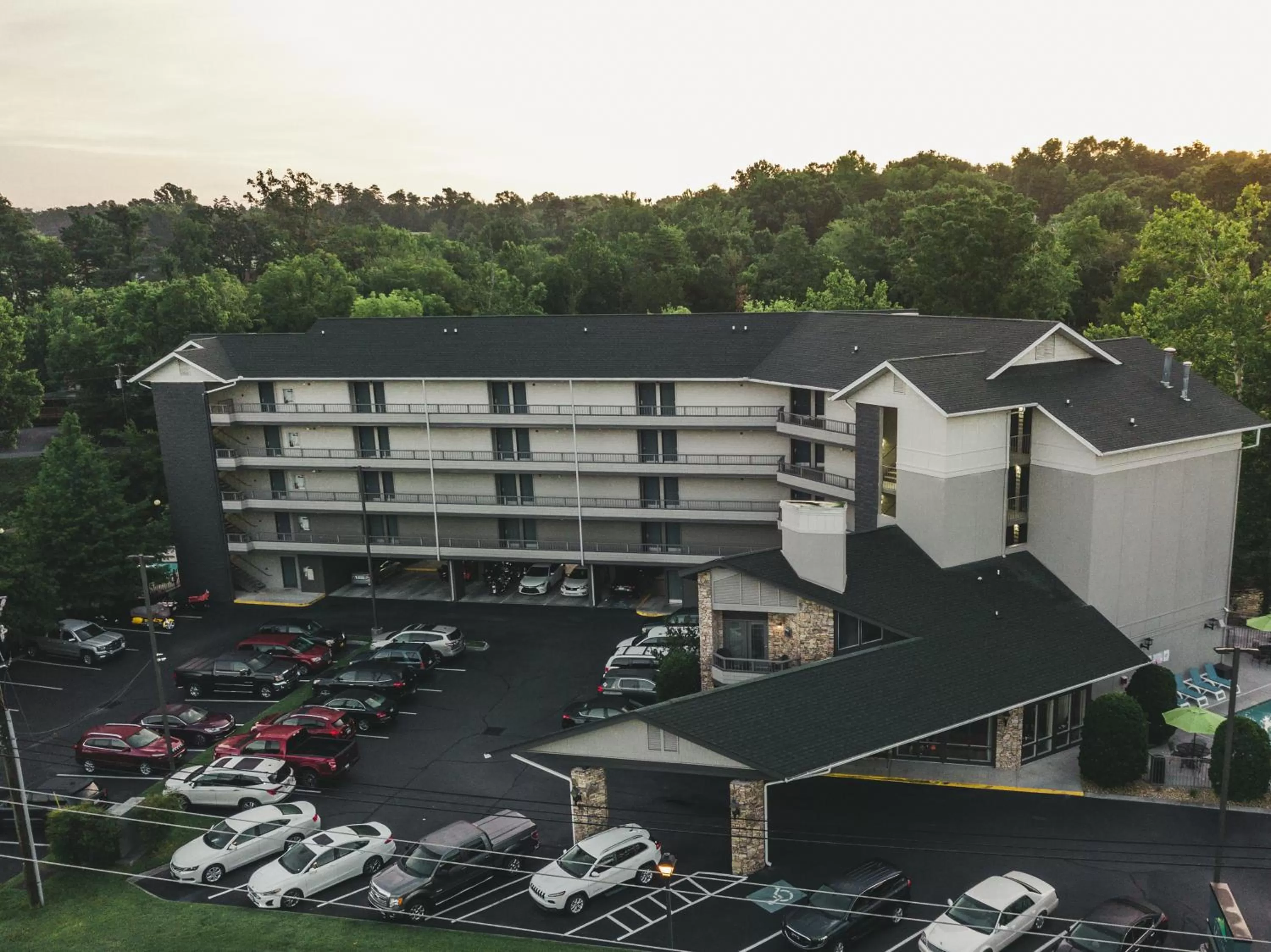 Bird's eye view in Twin Mountain Inn & Suites