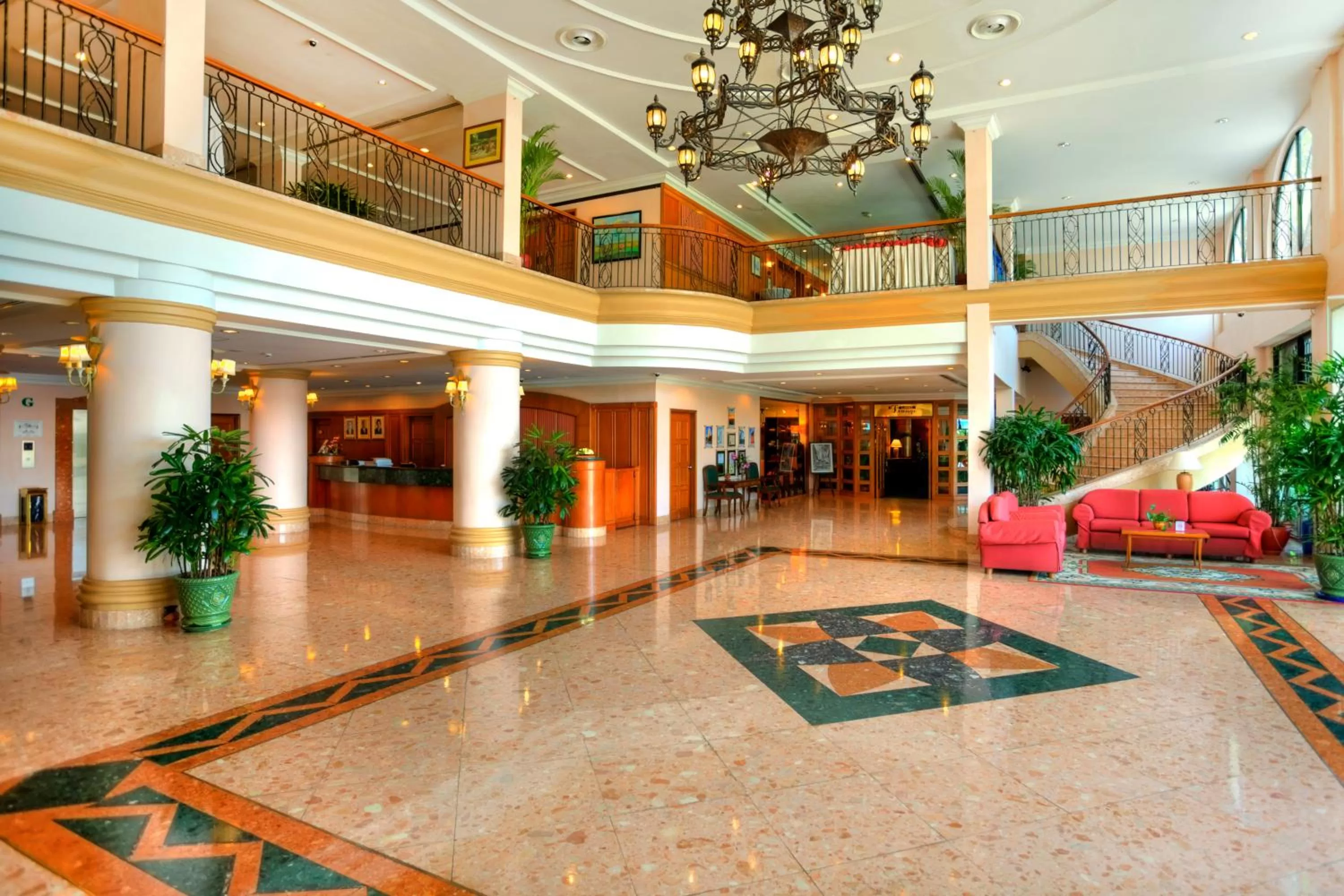 Lobby or reception in Sunway Hotel Phnom Penh