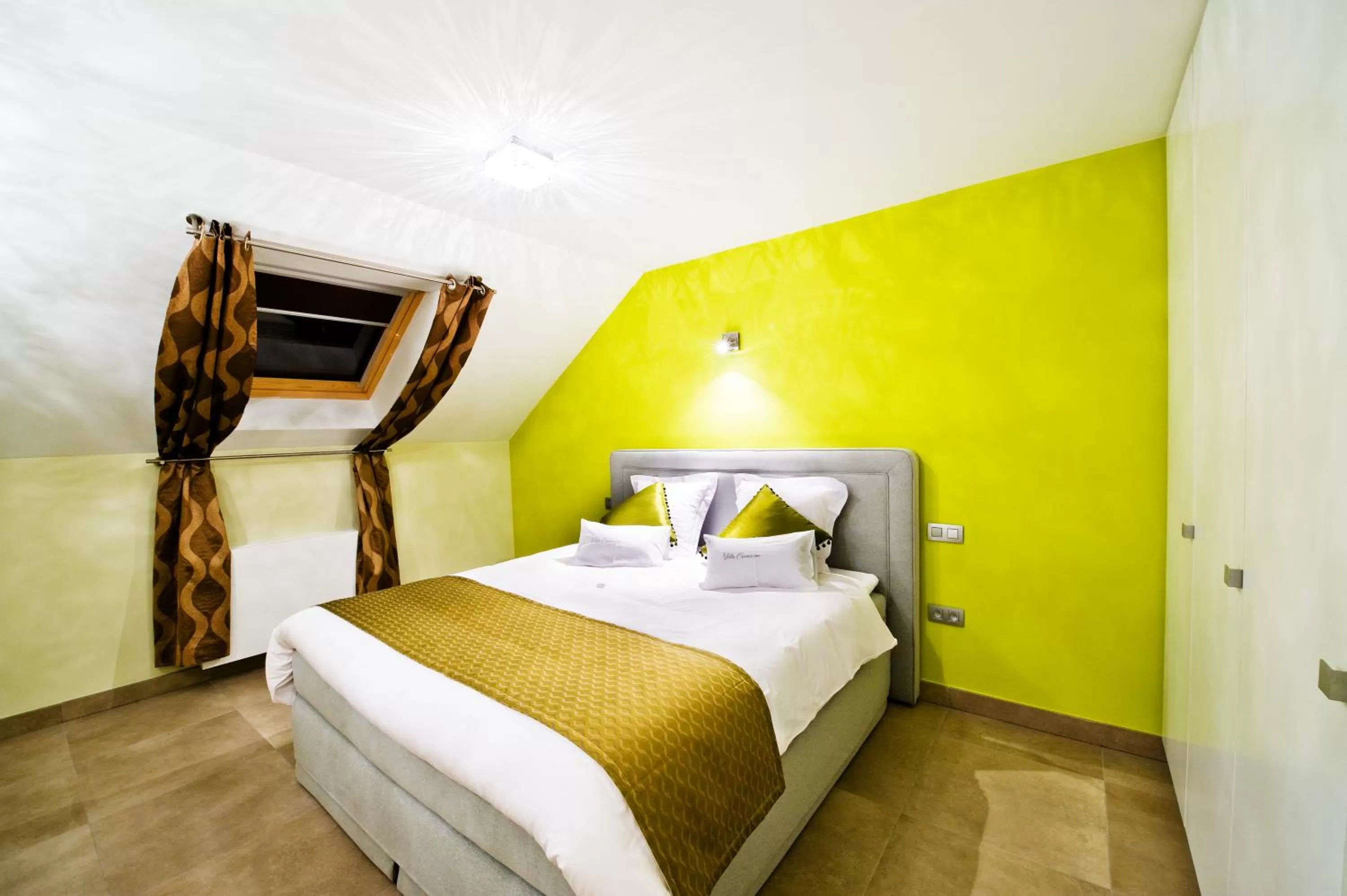 Bed in B&B Villa Curtricias