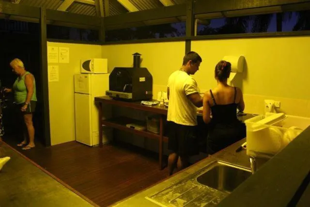 Kitchen or kitchenette in Fraser Coast Top Tourist Park