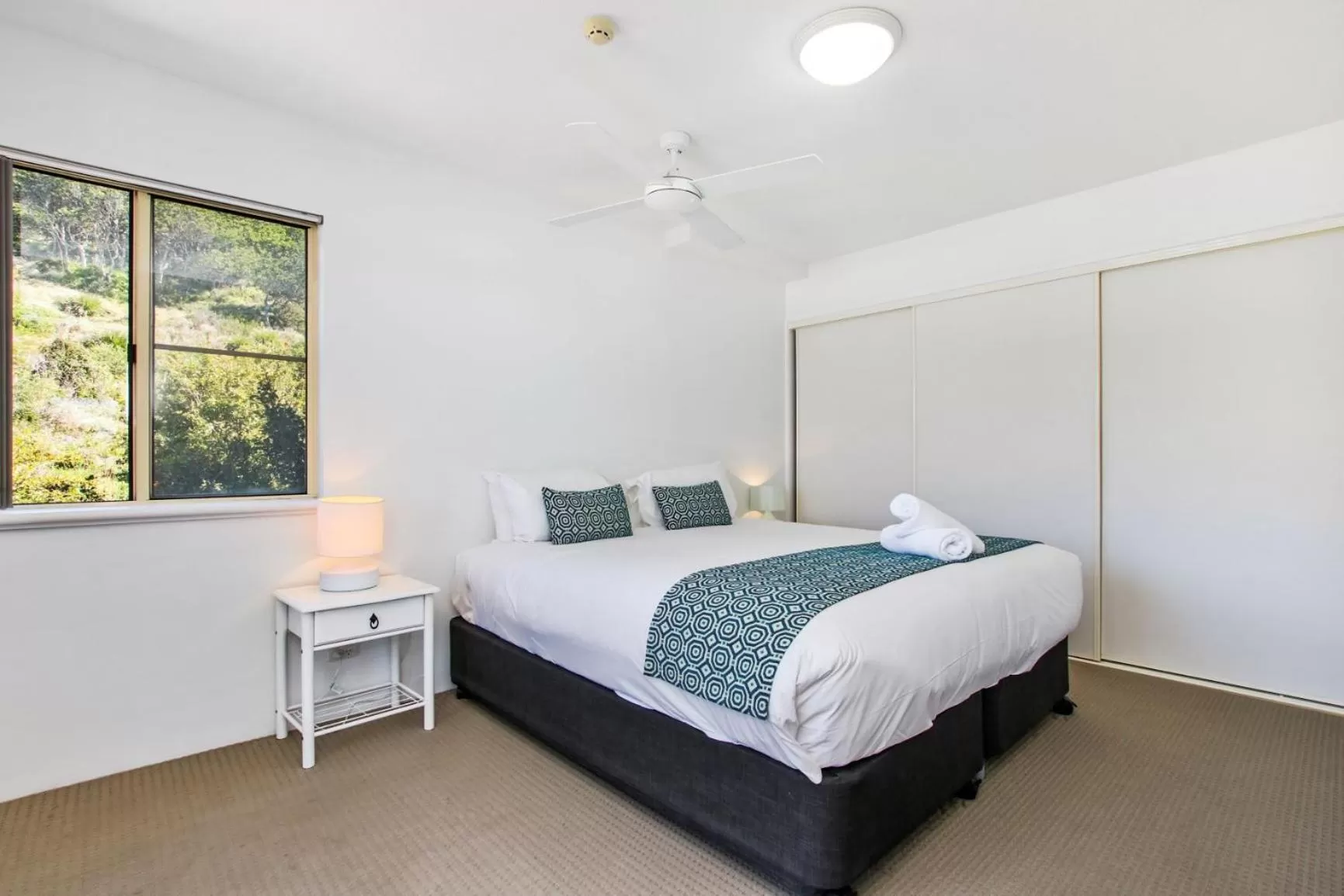 Bed in Lennox Beach Resort