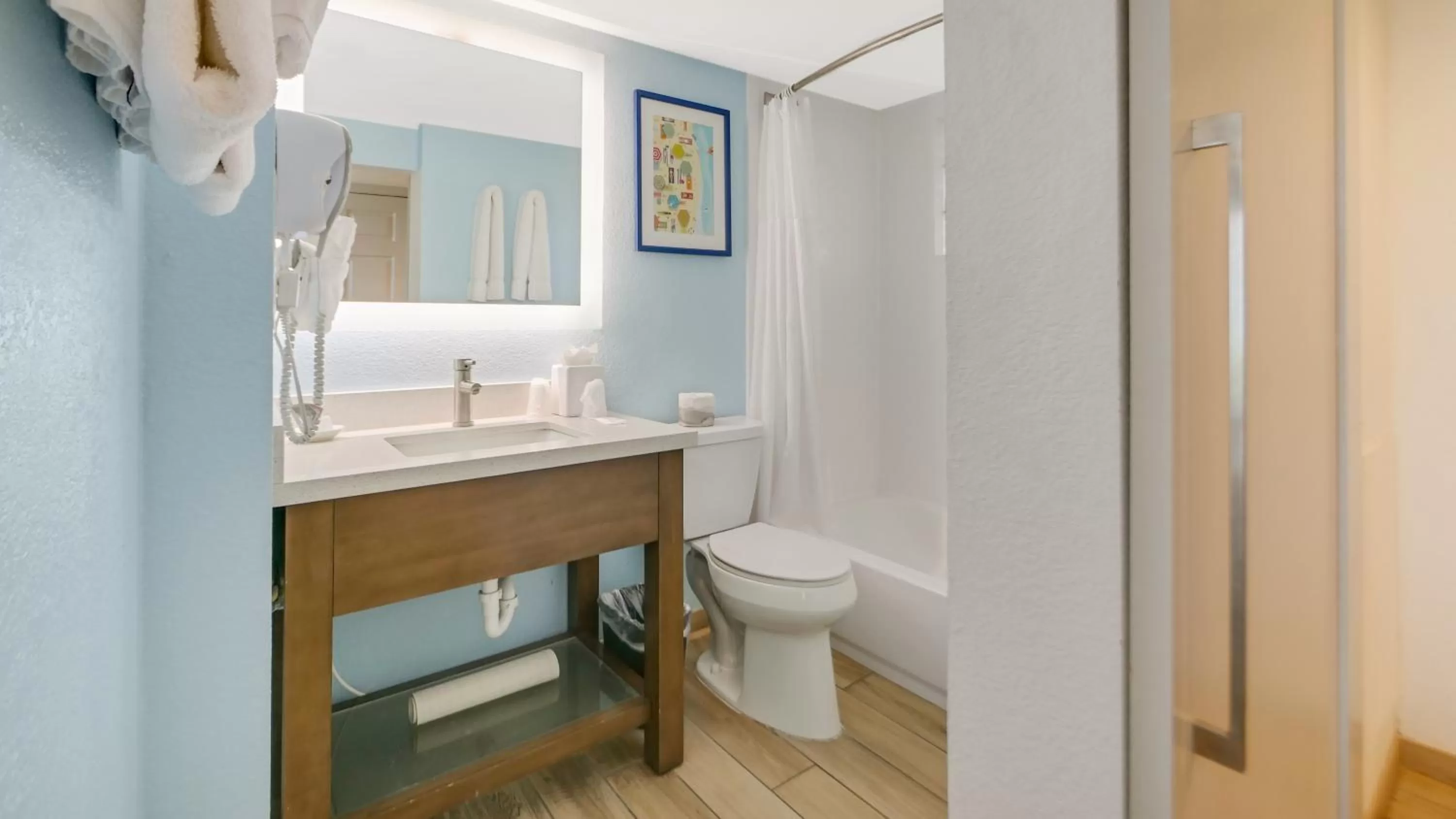 Bathroom in Bilmar Beach Resort