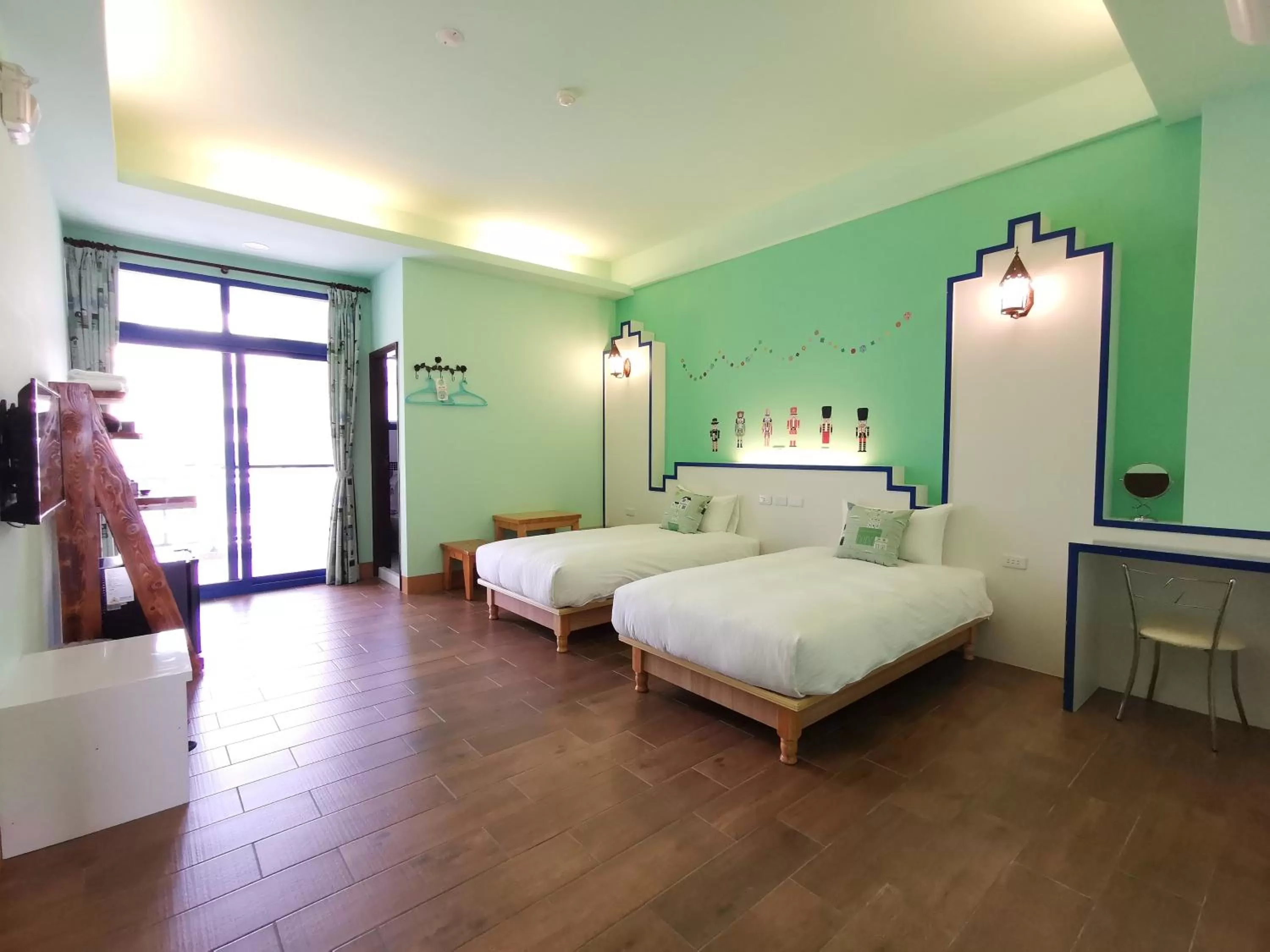 Bed in Love Ocean & Happy Bay HomeStay